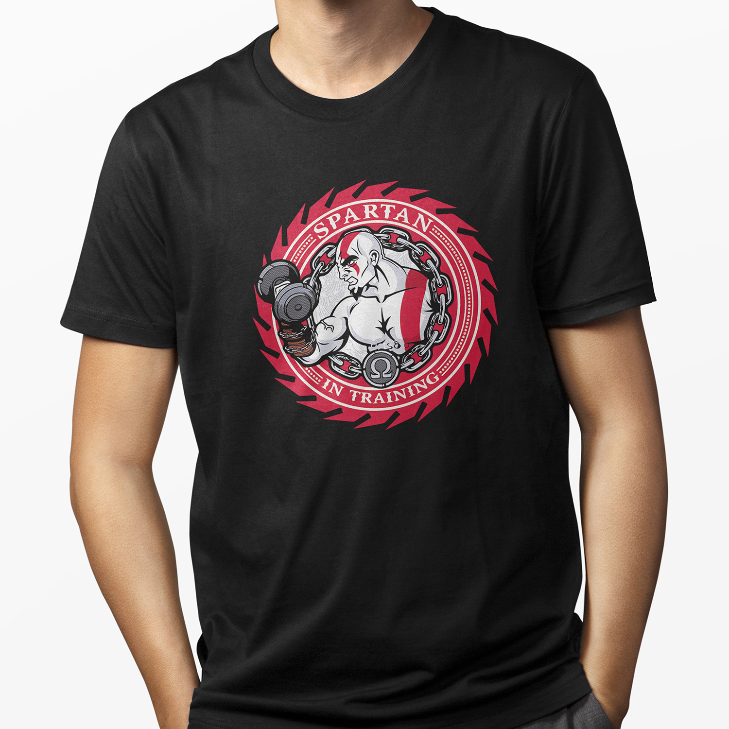 Playera para hombre God of War Fitness Kratos Gamer XOLO