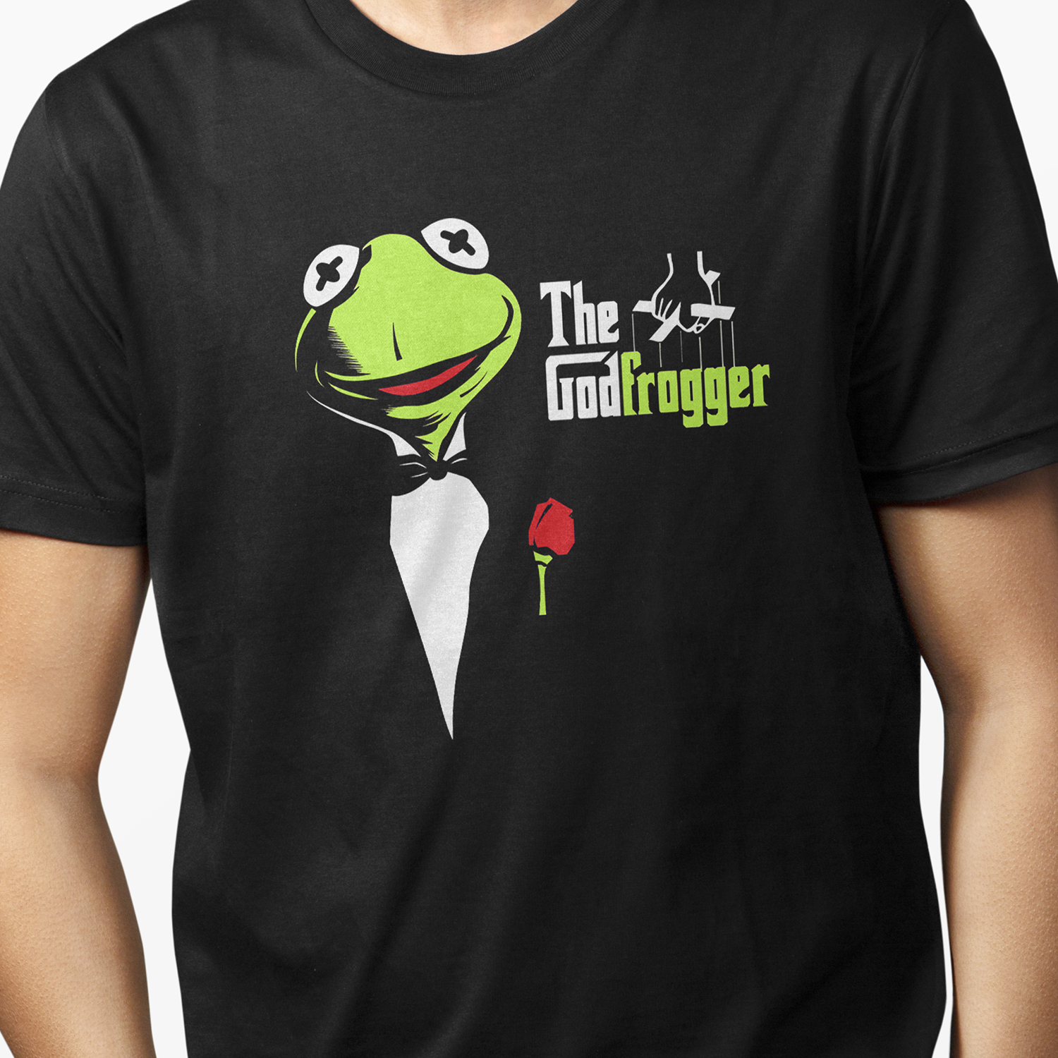 Playera para hombre La Rana Padrino  The Godfrogger  XOLO