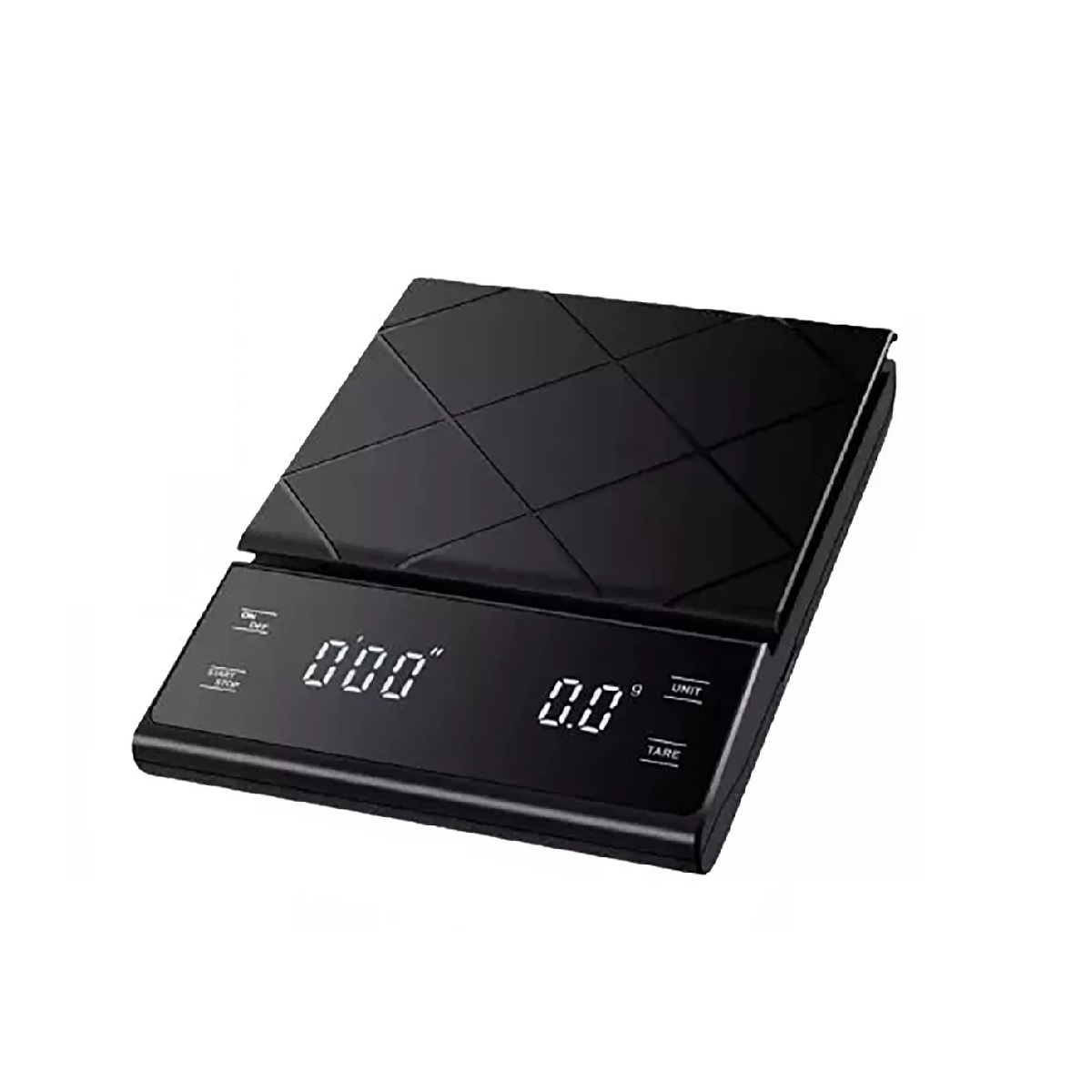 Báscula Digital De Cocina Con Función Temporizada 0.1g/5kg Negro