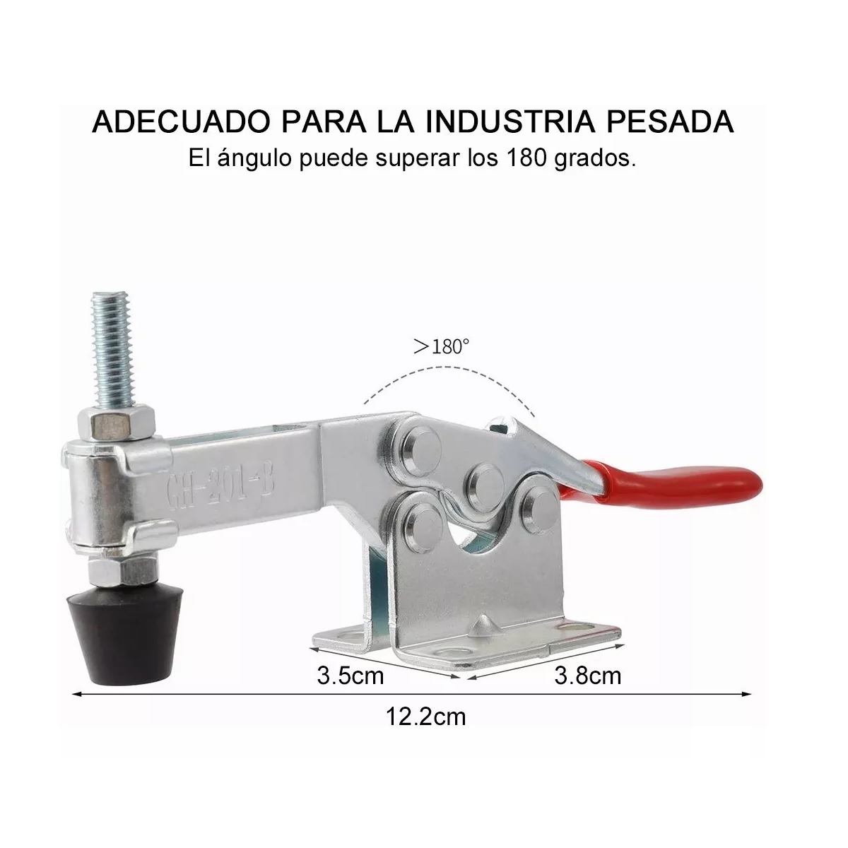 6 Pcs Toggle Clamp Palanca De Sujecion 90kg Uso Rudo