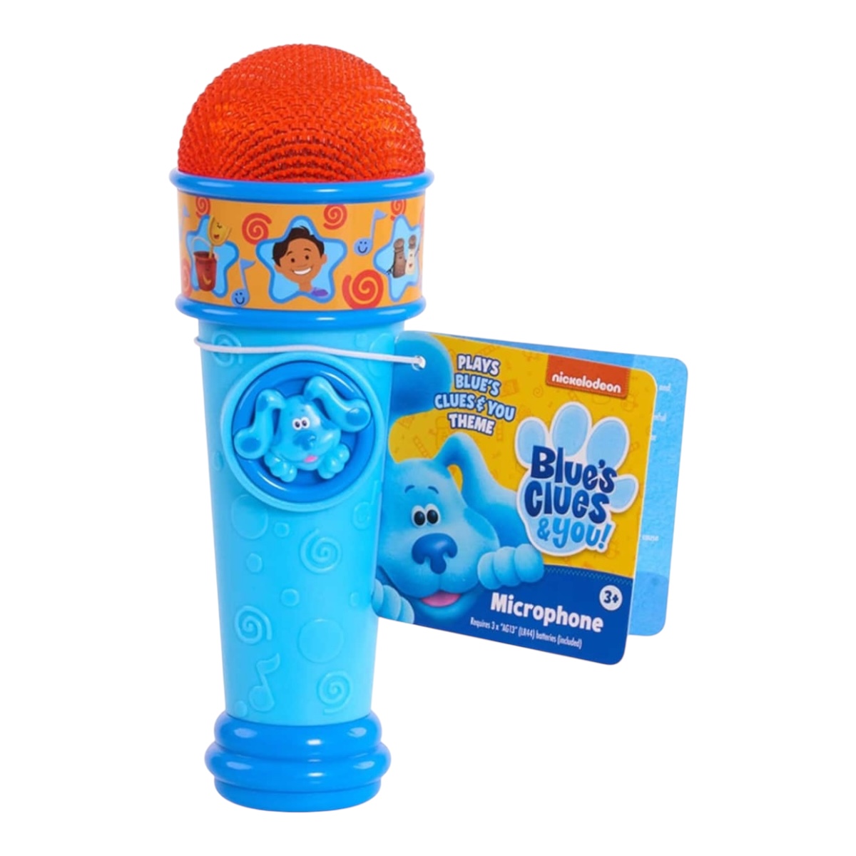 Microfono Infantil De Juguete Ruz Pista De Blue