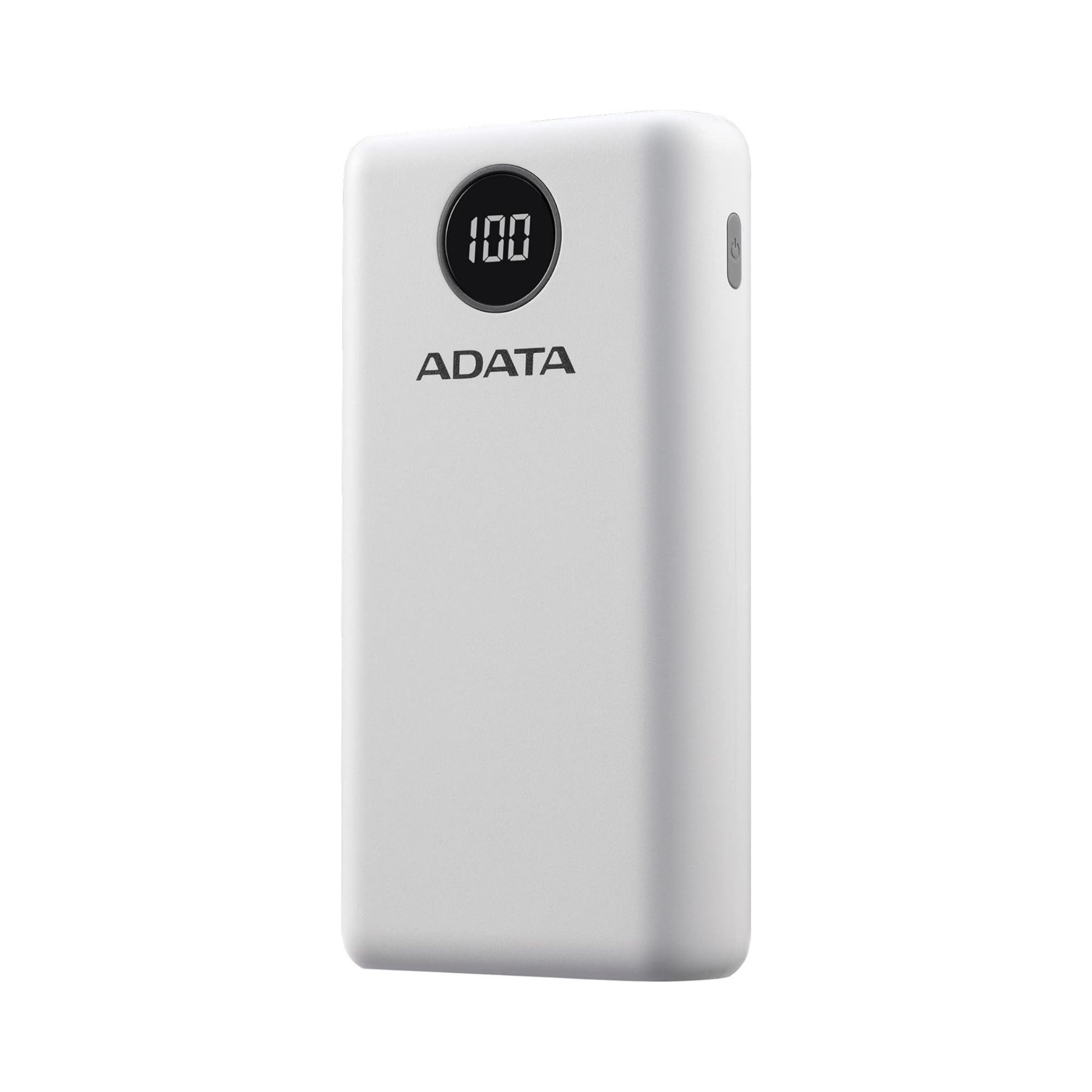 Batería Portátil Adata P20000QCD de 20,000 mAh, USB-A, USB-C, Blanco