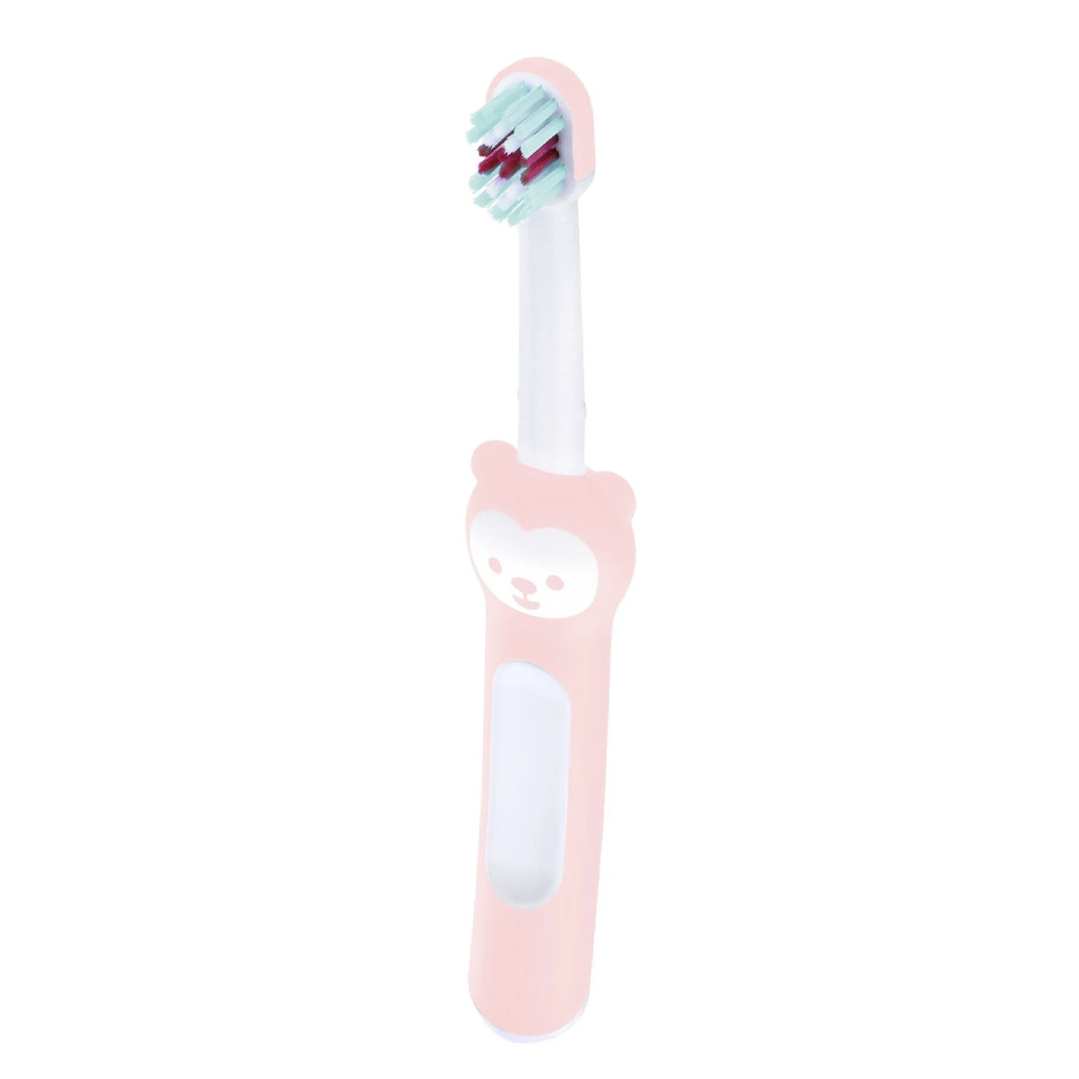 Cepillo De Dientes Mam Baby Learn to Brush 2pz Rosa