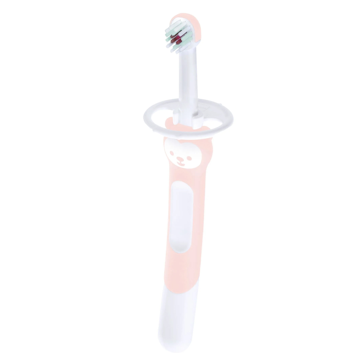 Cepillo De Dientes Mam Baby Learn to Brush 2pz Rosa