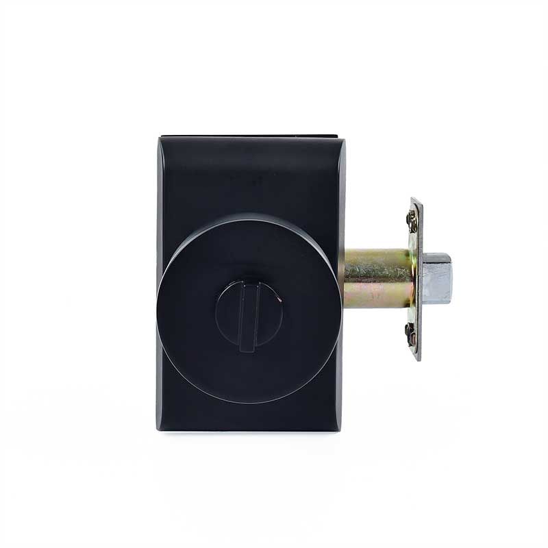 CERRADURA DE PERILLA P/BAÑO SANTA FE NEGRO 