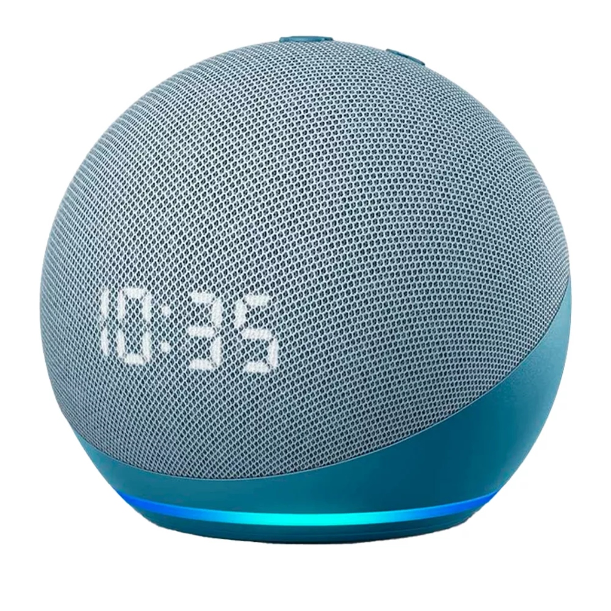 BOCINA INTELIGENTE AMAZON B09B8W5FW7 ECHO DOT 5A GEN RELOJ, ALEXA, WIFI CLOUD BLUE ALBF1