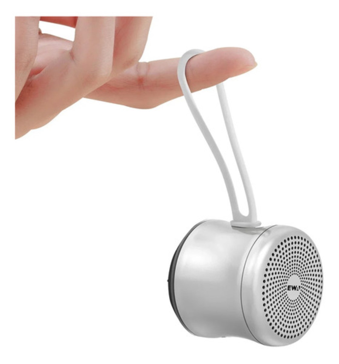 Bocina Bluetooth Mini Inalámbrica Portátil Impermeable plata