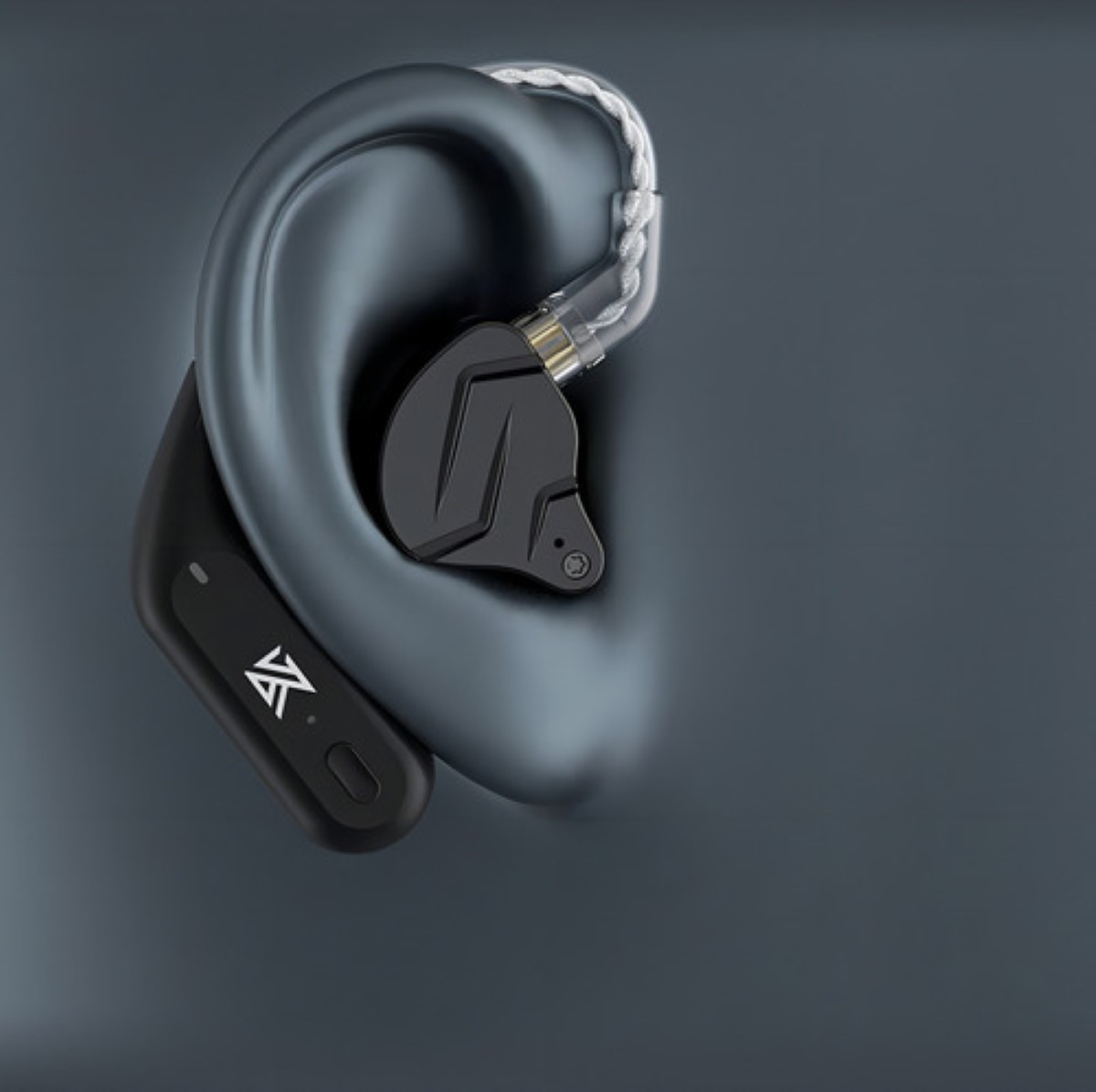 Módulo Bluetooth Kz Az09 para audífonos KZ Tipo C negro