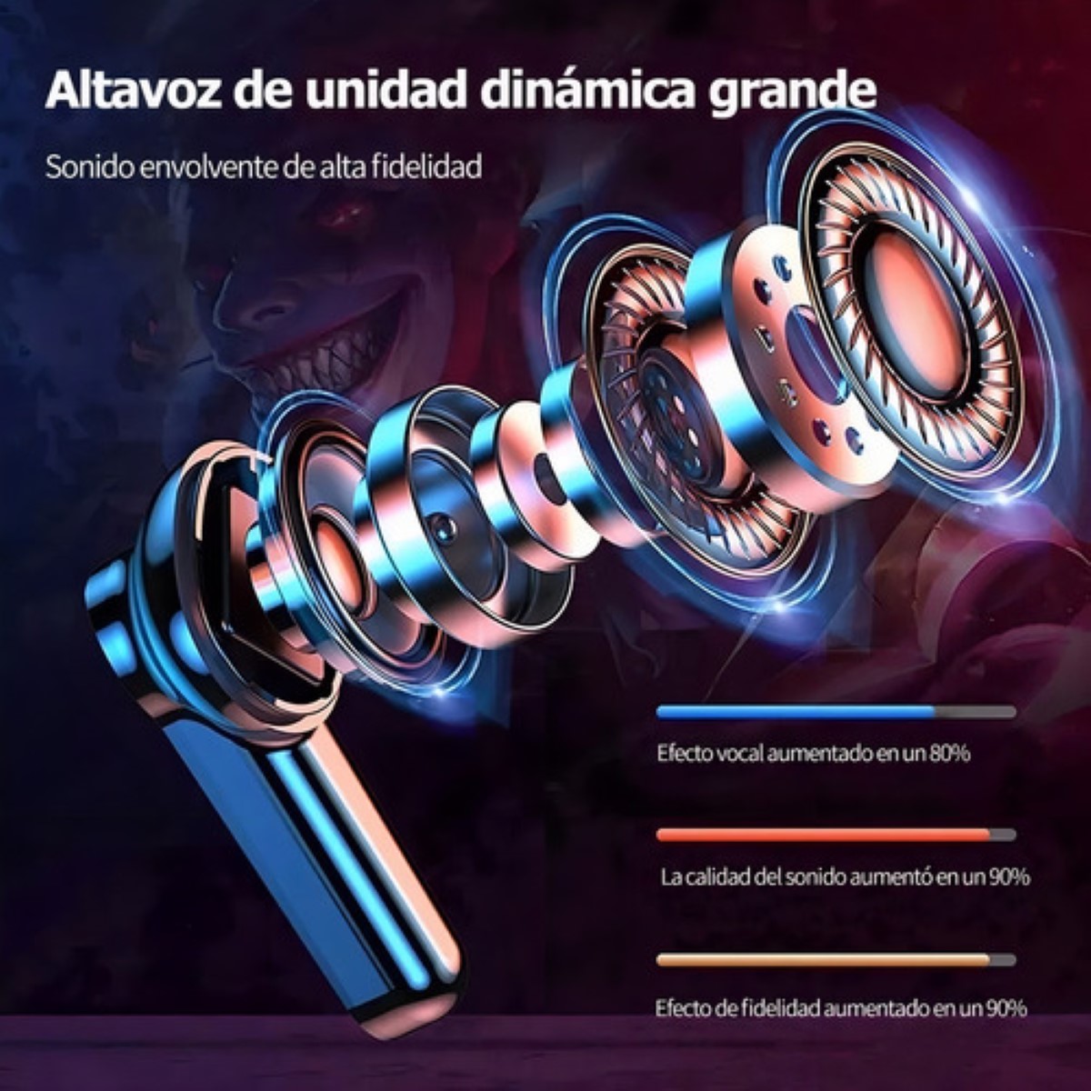 Audífonos Inalámbricos M28 Tws Bluetooth 5.1 Reducción Ruido Color Negro