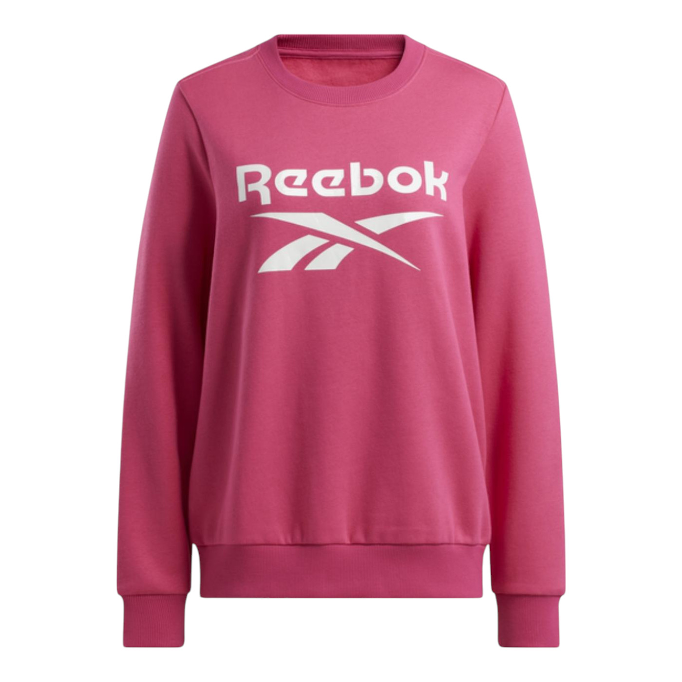 SUDADERA REEBOK MUJER ROSA REEBOK IDENTITY BIG LOGO FLEECE CREW 100205764