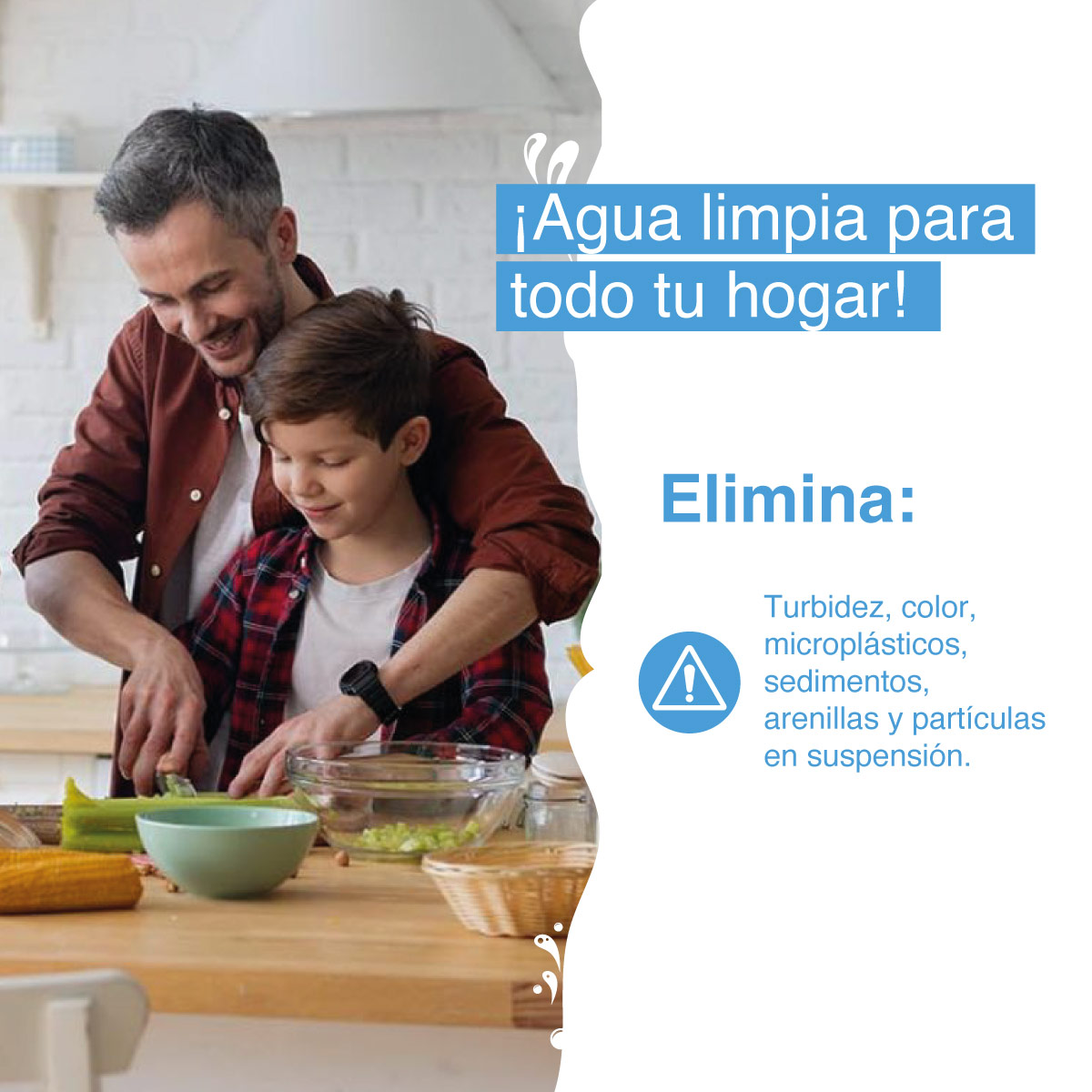 Filtro De Agua Anti Sedimento PURA Elimina Particulas Tinaco