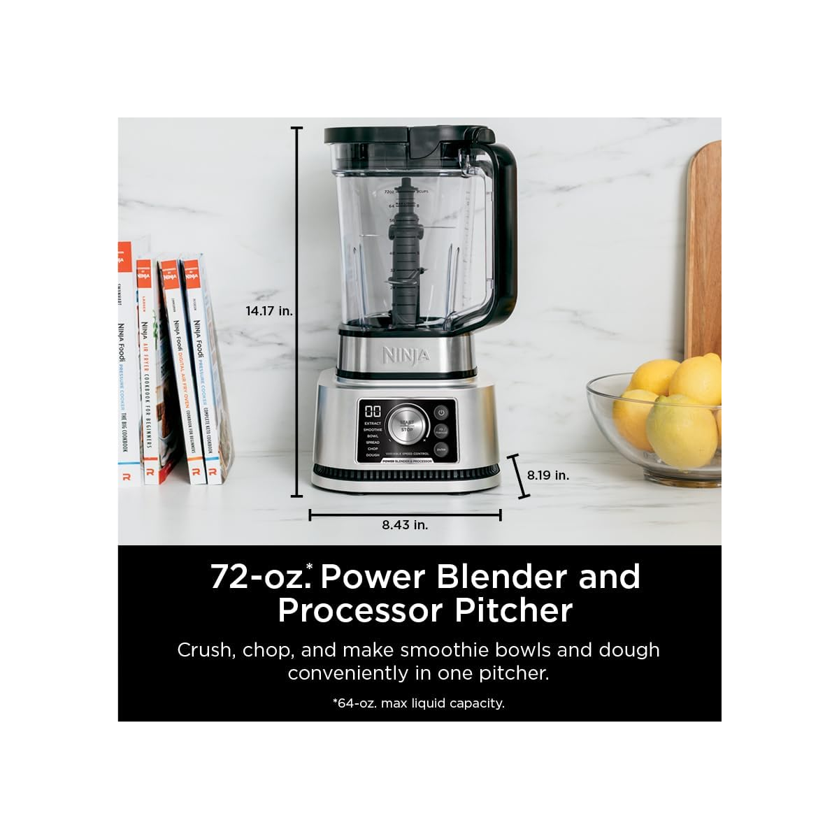 Ninja - Sistema de Cocina 3 en 1, Set Licuadora SS351