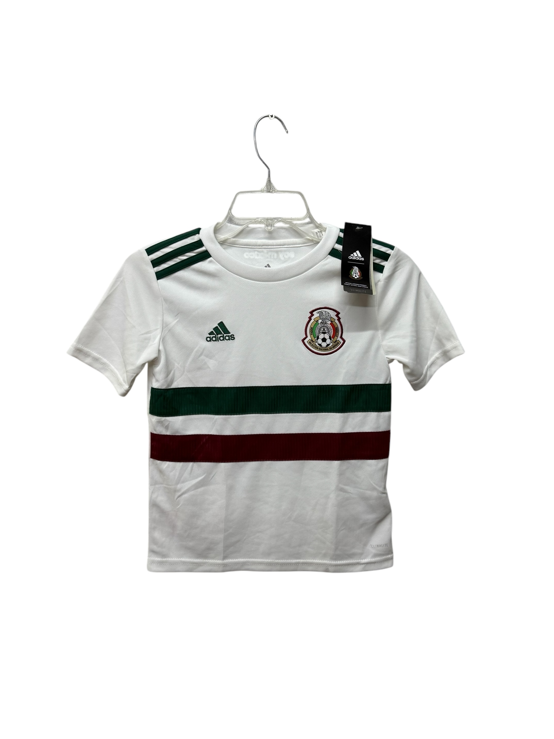Jersey Original Adidas  NIÑO de la Selección Mexicana visita mundial 2018 BQ4687