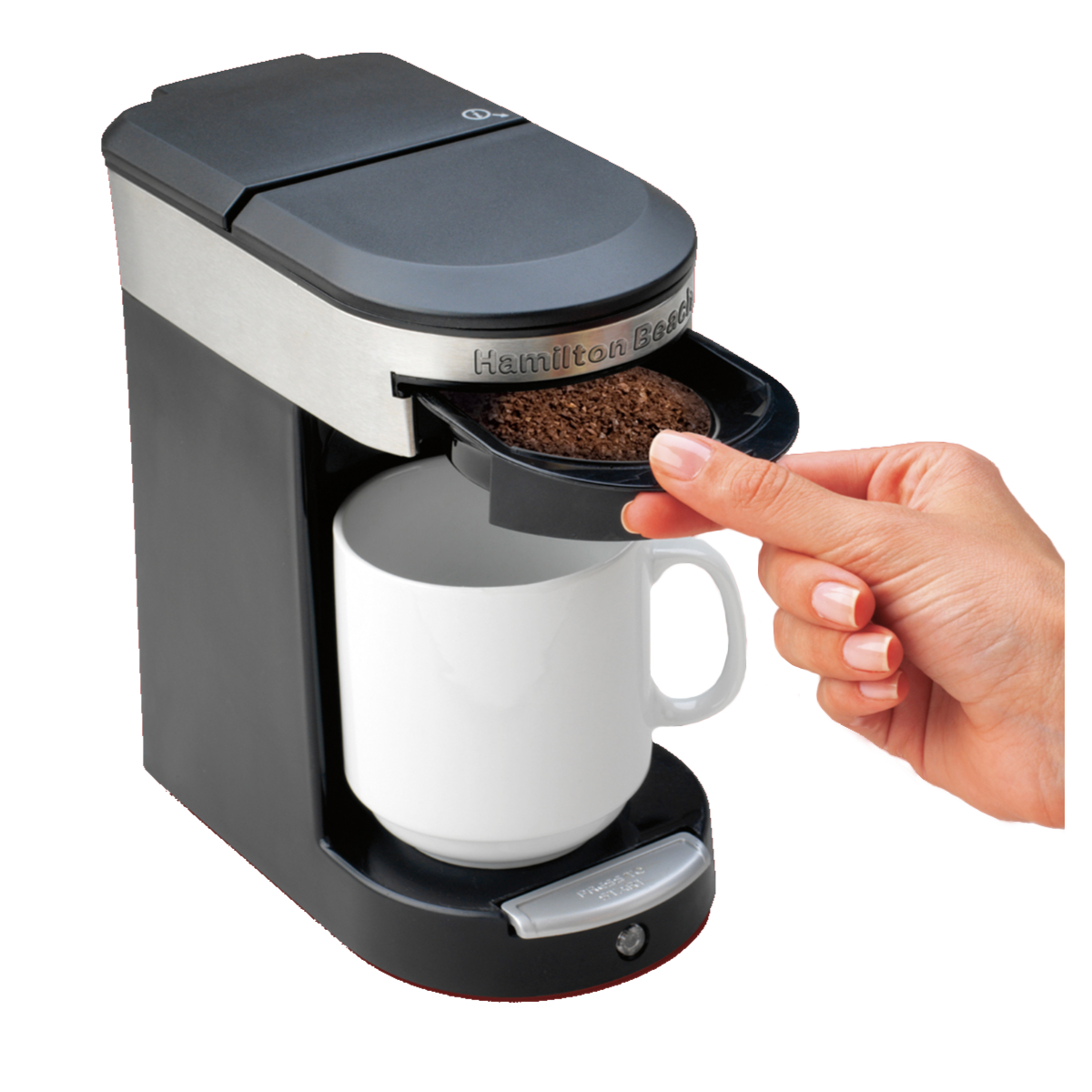 Cafetera Personal 1 taza HAMILTON BEACH 49970-M