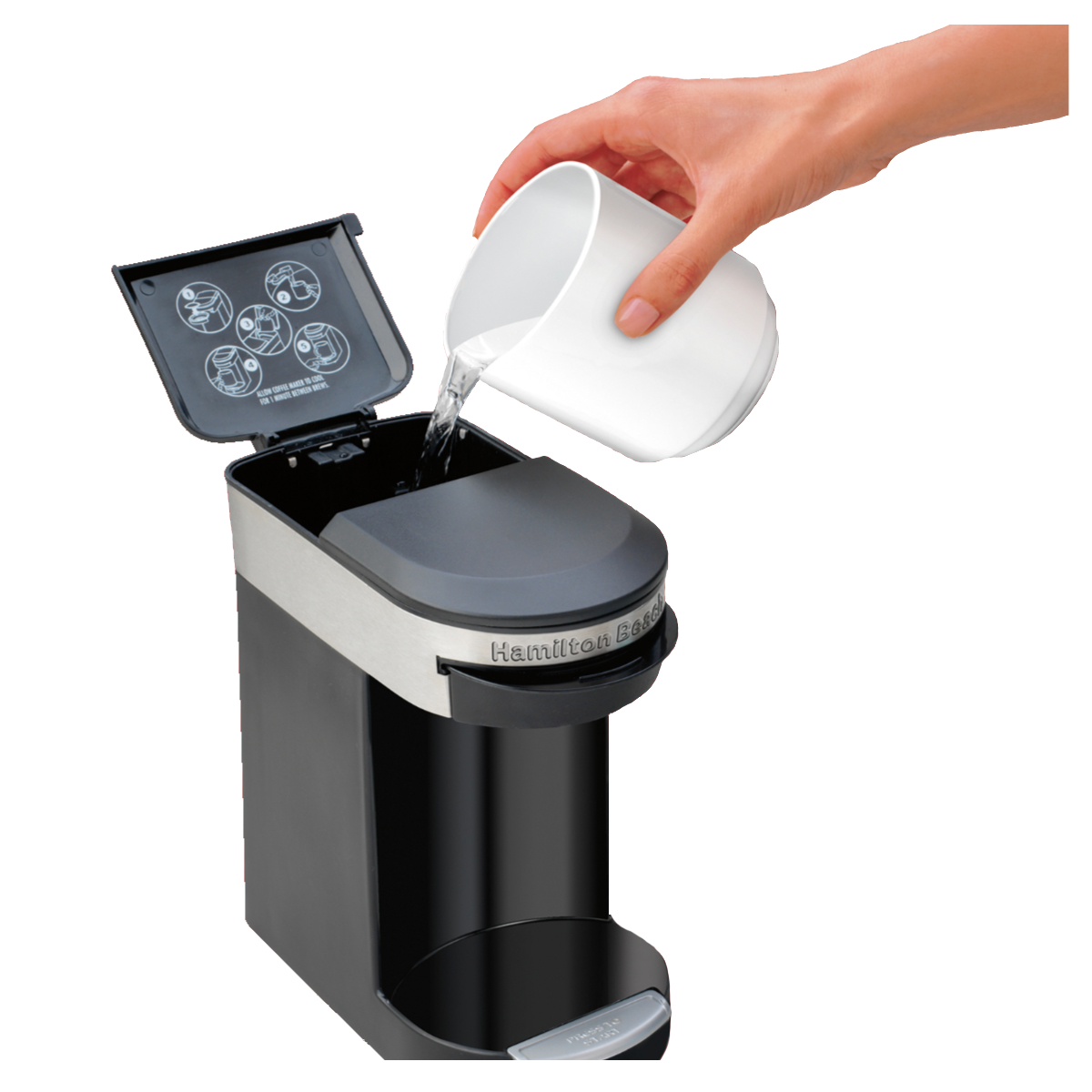 Cafetera Personal 1 taza HAMILTON BEACH 49970-M