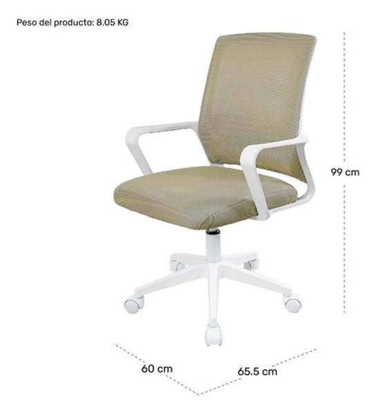 Set Home Office: 1 Escritorio Minimalista 1 Silla Ergonómica