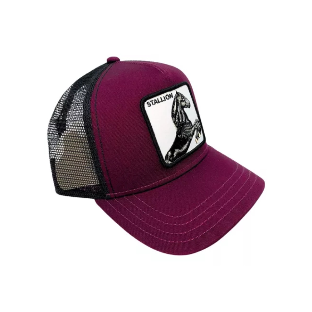 Gorra Goorin Bros Stallion Vino-Negro Unisex 1010393