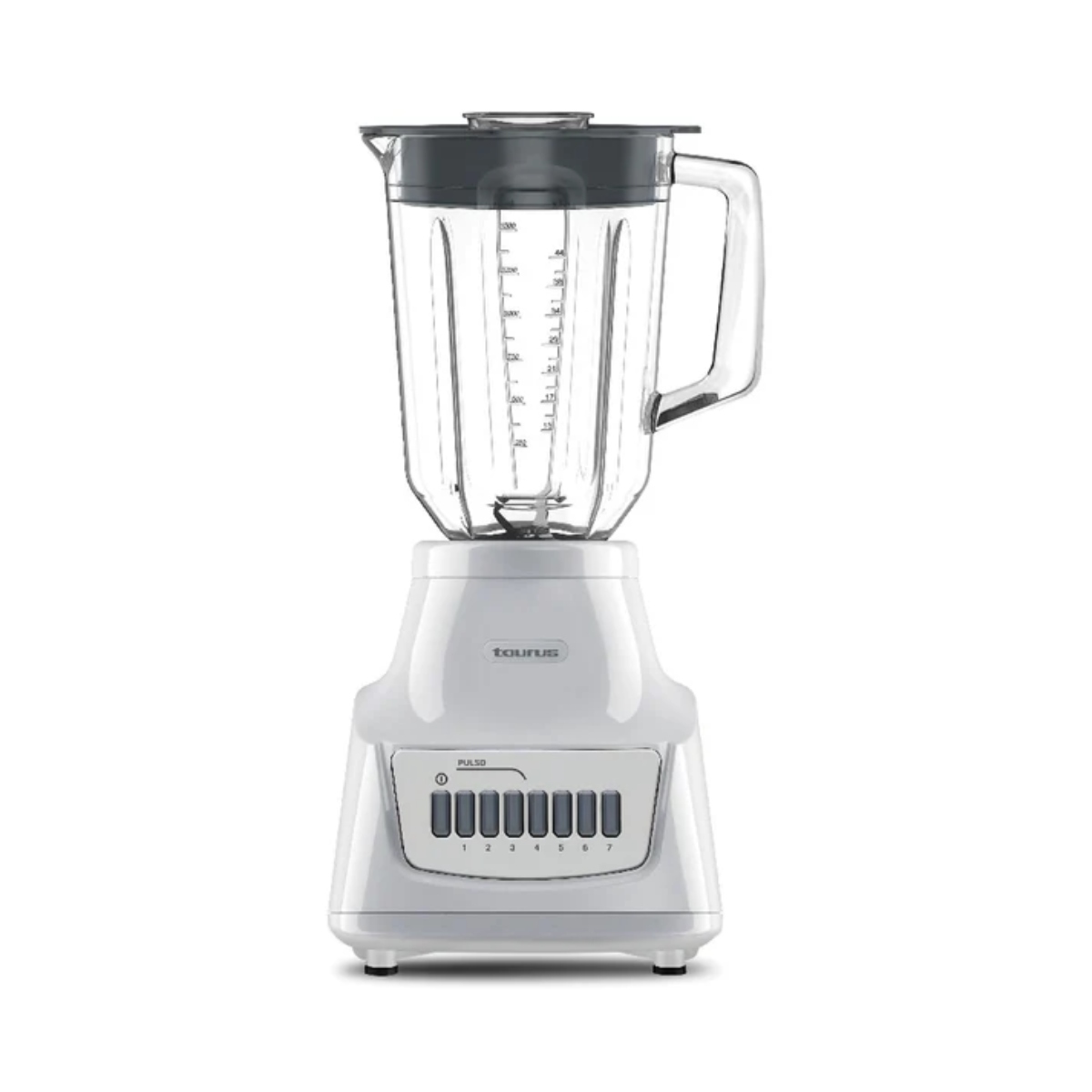 LICUADORA TAURUS MAGNIFIQUE VASO VIDRIO 7 VEL, 700 WATTS BLANCO ORTF2