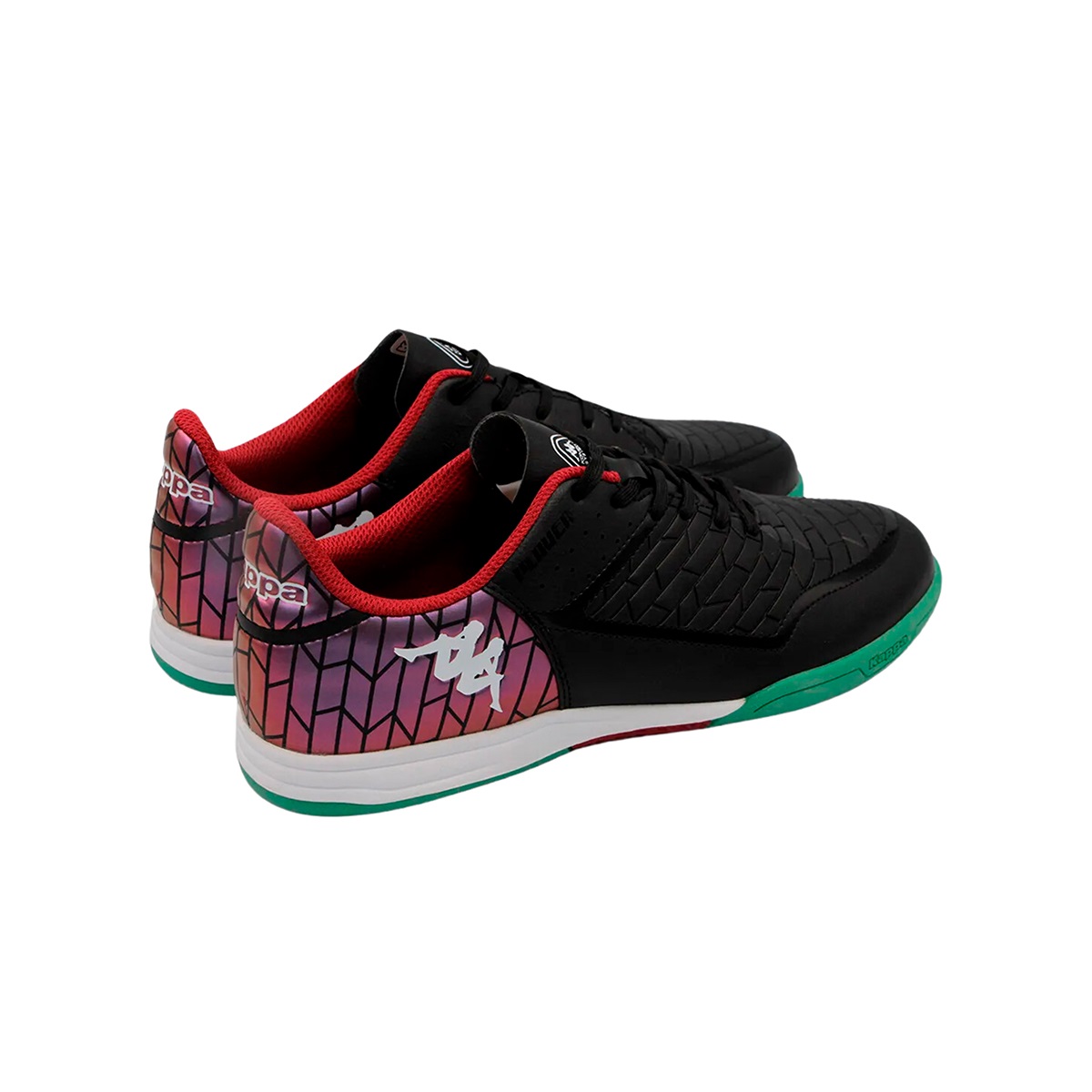Tenis Kappa Kombat Player IC Fútbol Sala Indoor Negro - Verde