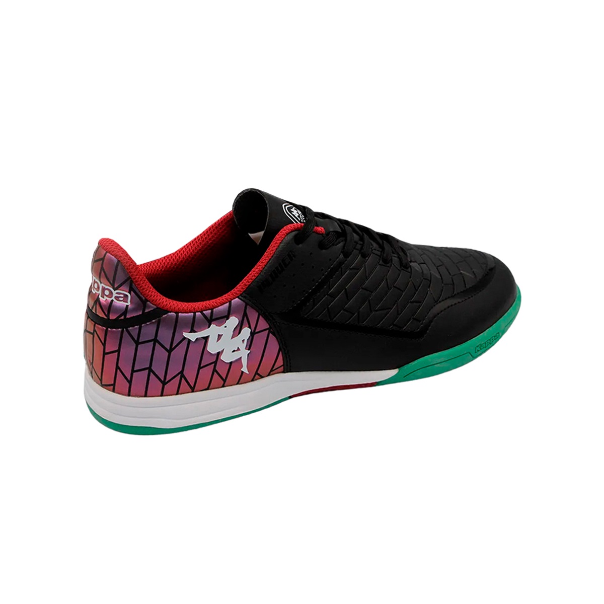 Tenis Kappa Kombat Player IC Fútbol Sala Indoor Negro - Verde