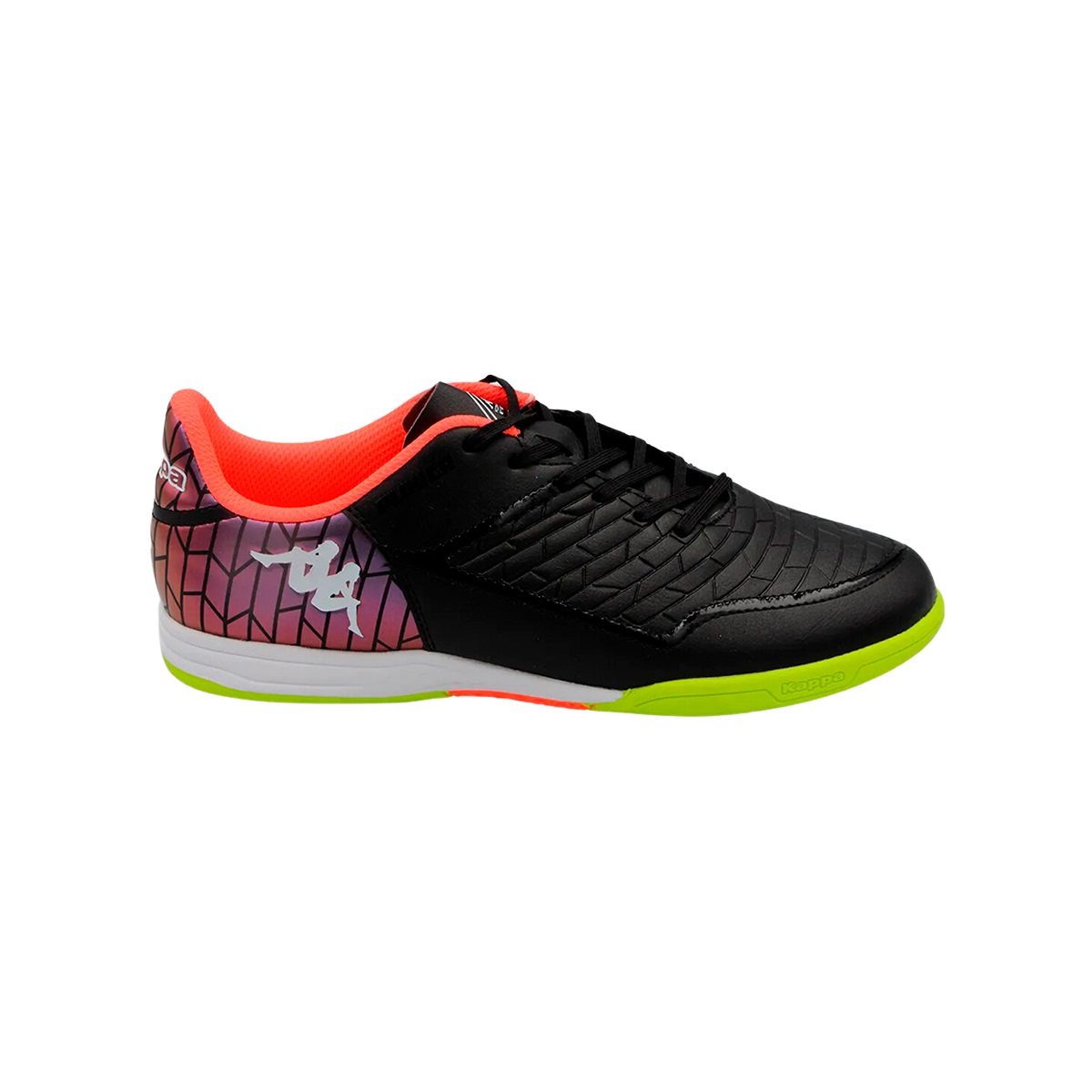 Tenis Kappa Kombat Player IC Fútbol Sala Indoor Negro - Amarillo