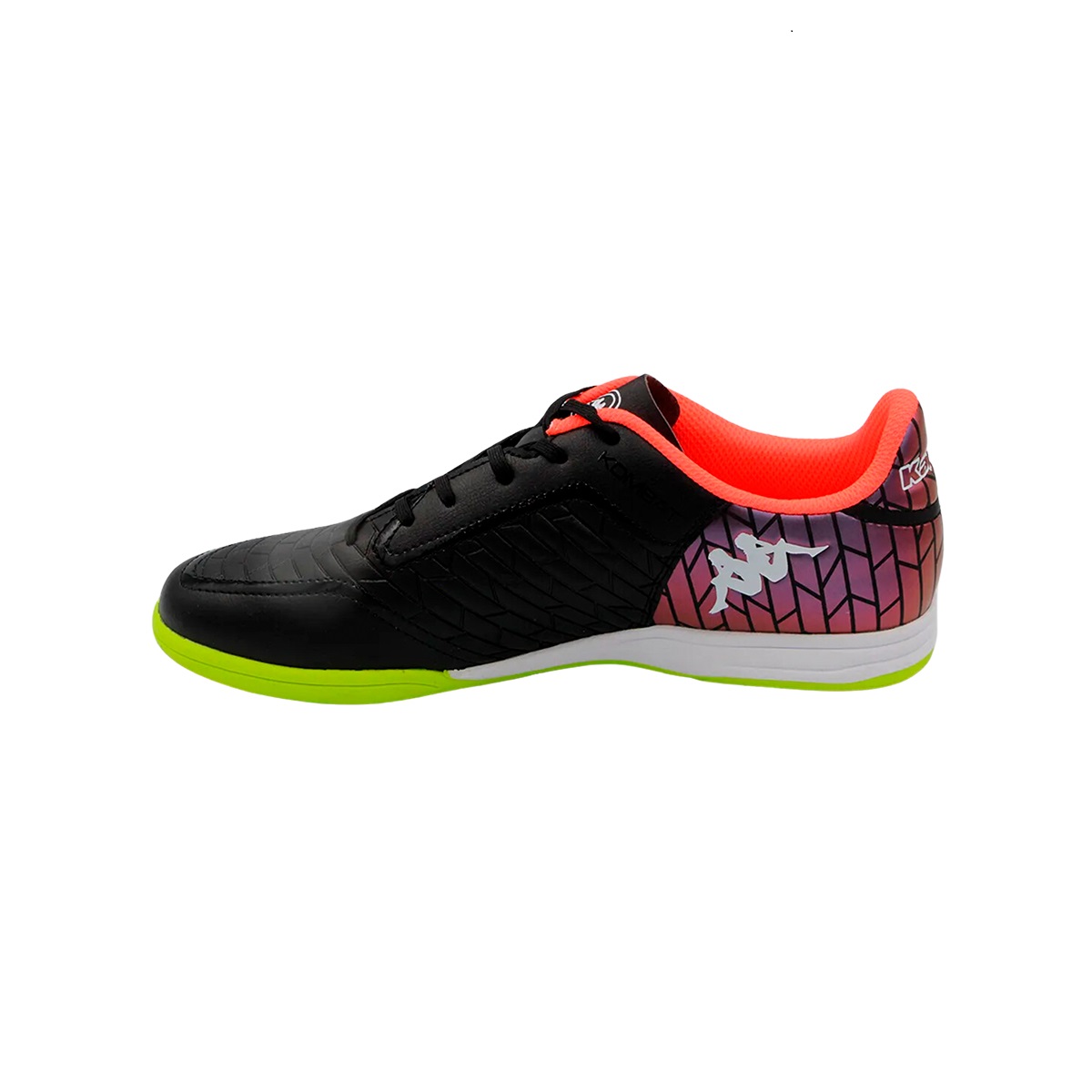 Tenis Kappa Kombat Player IC Fútbol Sala Indoor Negro - Amarillo