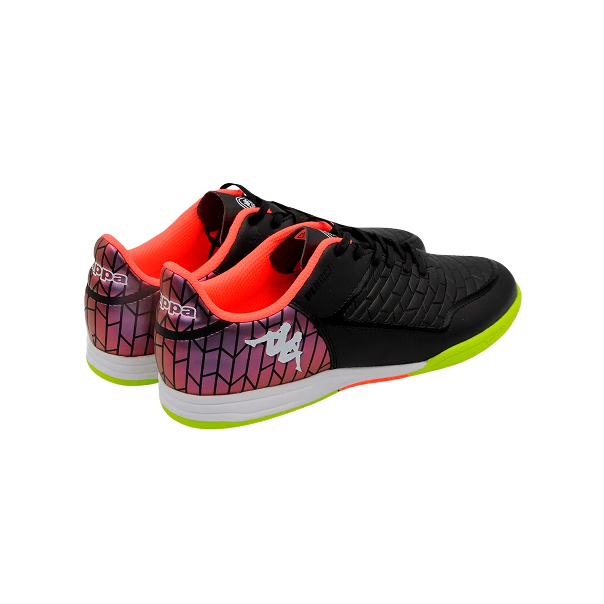 Tenis Kappa Kombat Player IC Fútbol Sala Indoor Negro - Amarillo