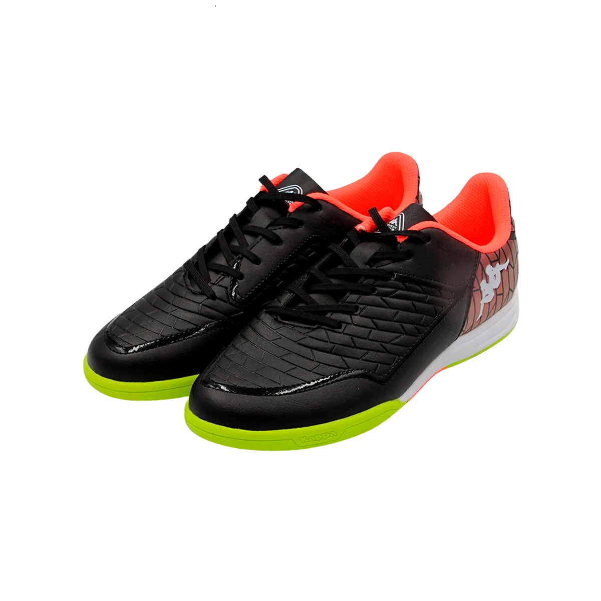 Tenis Kappa Kombat Player IC Fútbol Sala Indoor Negro - Amarillo