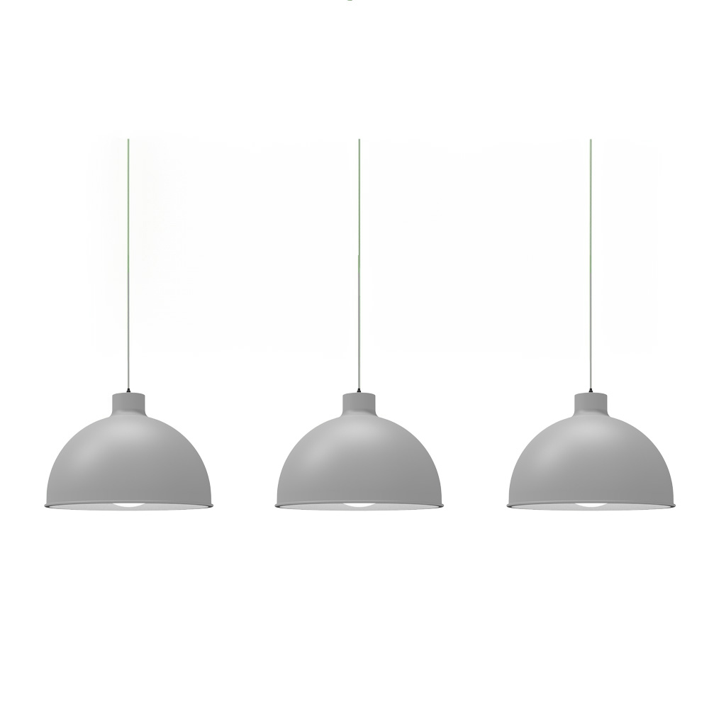 Ilios Innova | Paquete de 3 lámparas de techo colgantes decorativas estilo nórdico retro de 36 cm para habitaciones y salas de estar