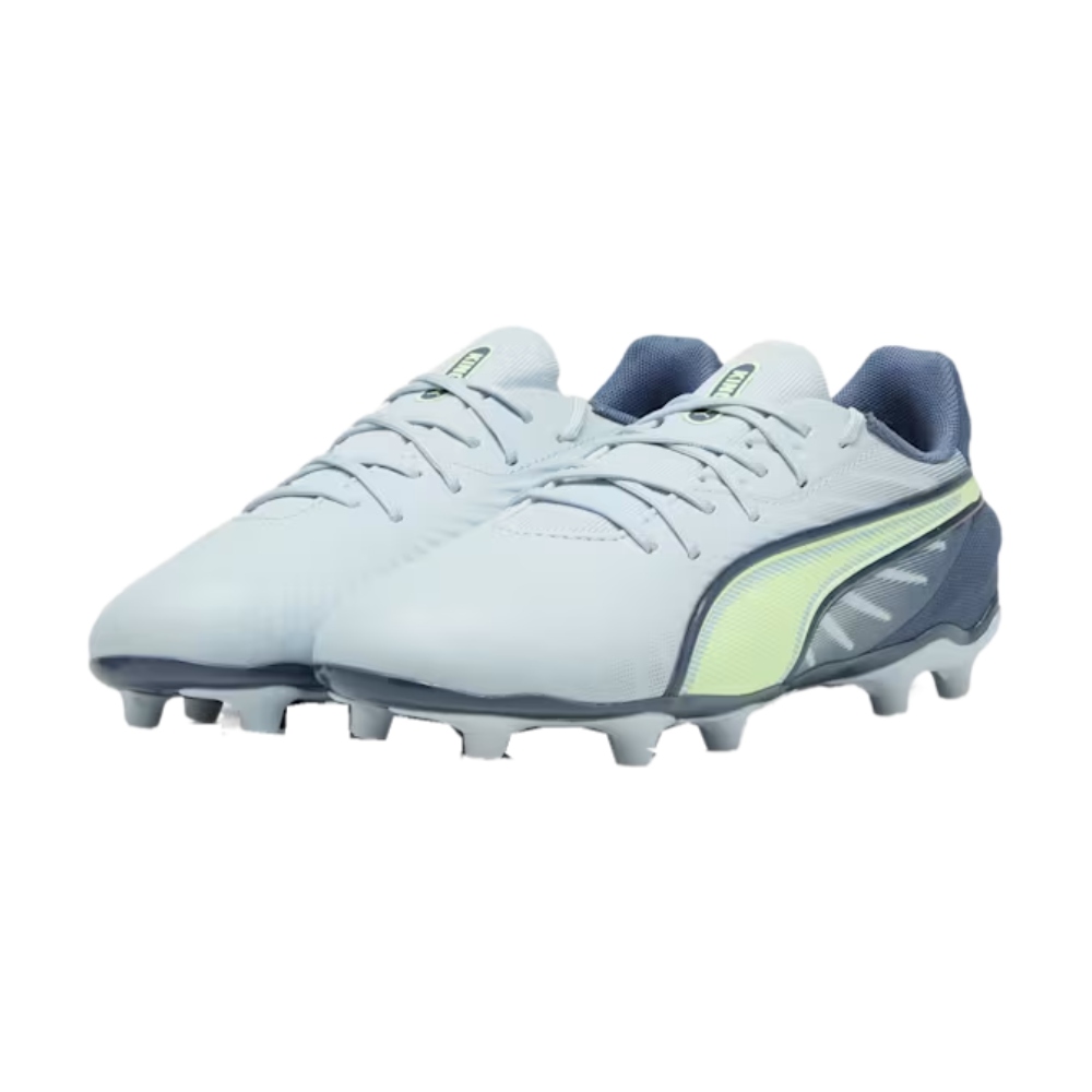 Tenis Puma de Futbol King Match FG/AG  Jr Gris Unisex 108048 03