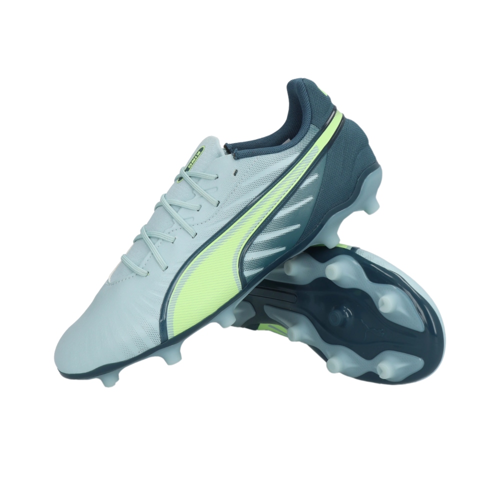 Tenis Puma de Futbol King Match FG/AG  Jr Gris Unisex 108048 03