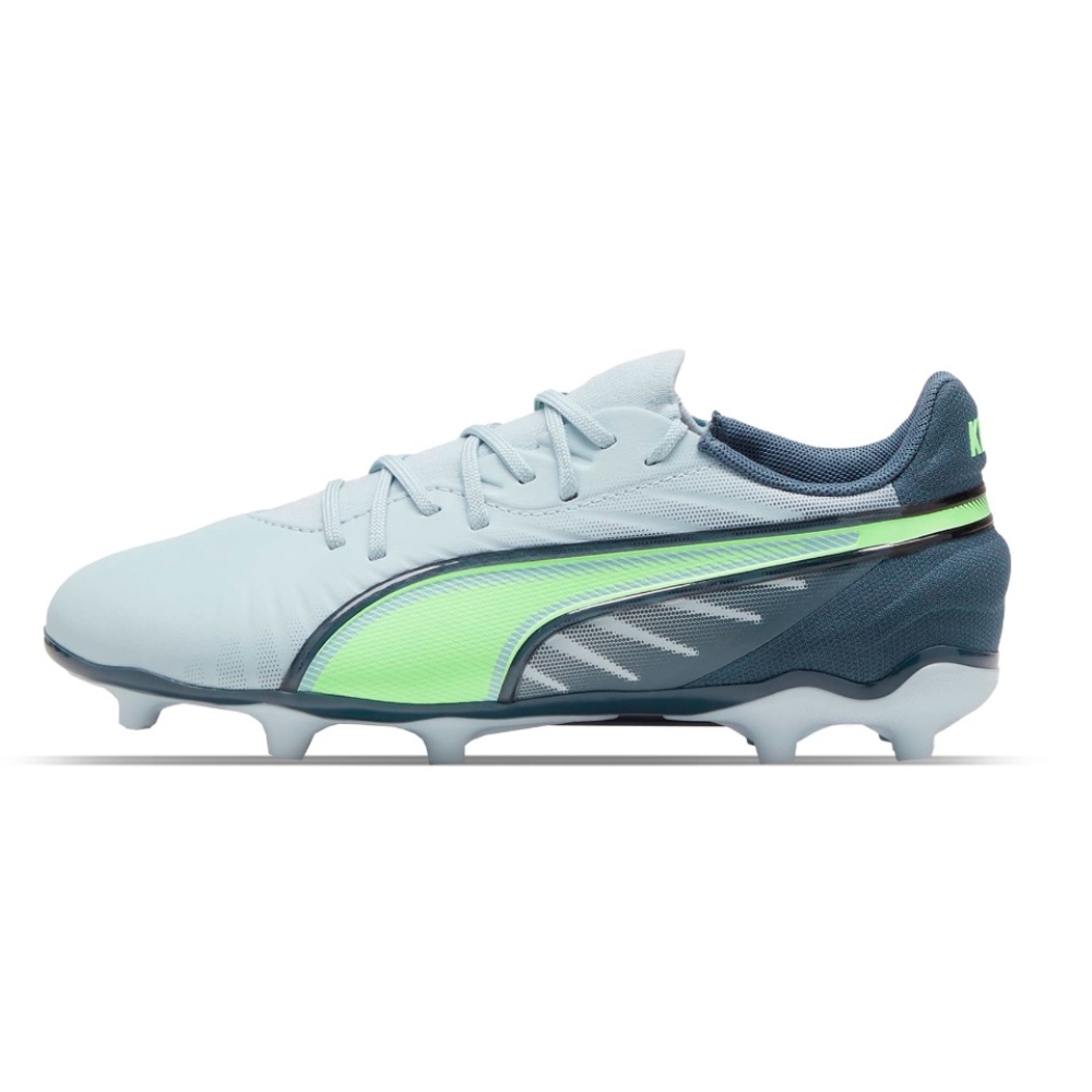 Tenis Puma de Futbol King Match FG/AG  Jr Gris Unisex 108048 03