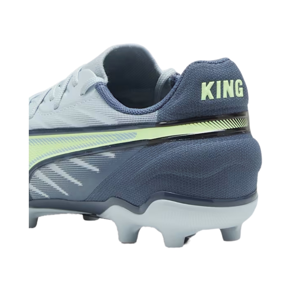Tenis Puma de Futbol King Match FG/AG  Jr Gris Unisex 108048 03