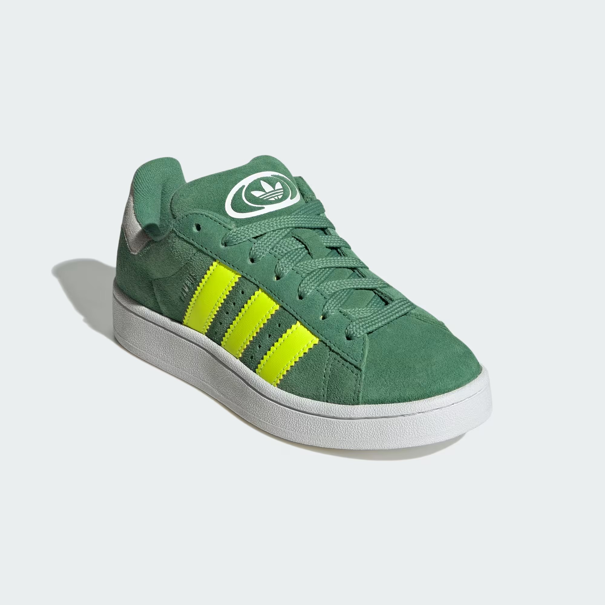 Tenis Adidas Campus Gamuza Green J If3967 - Original 