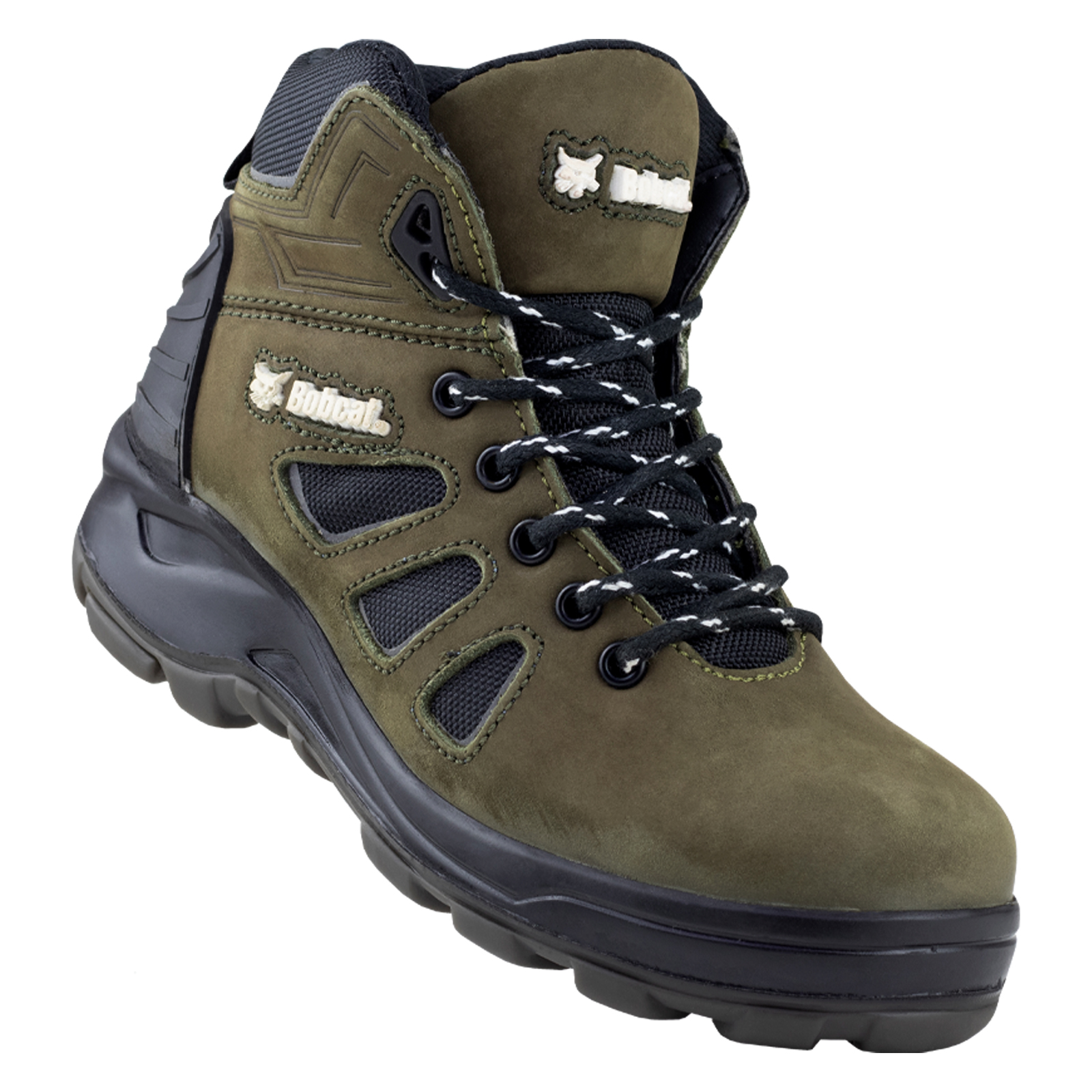 Botas Dieléctricas Bobcat Casquillo Poliamida B1400 Verde Protección Seguridad