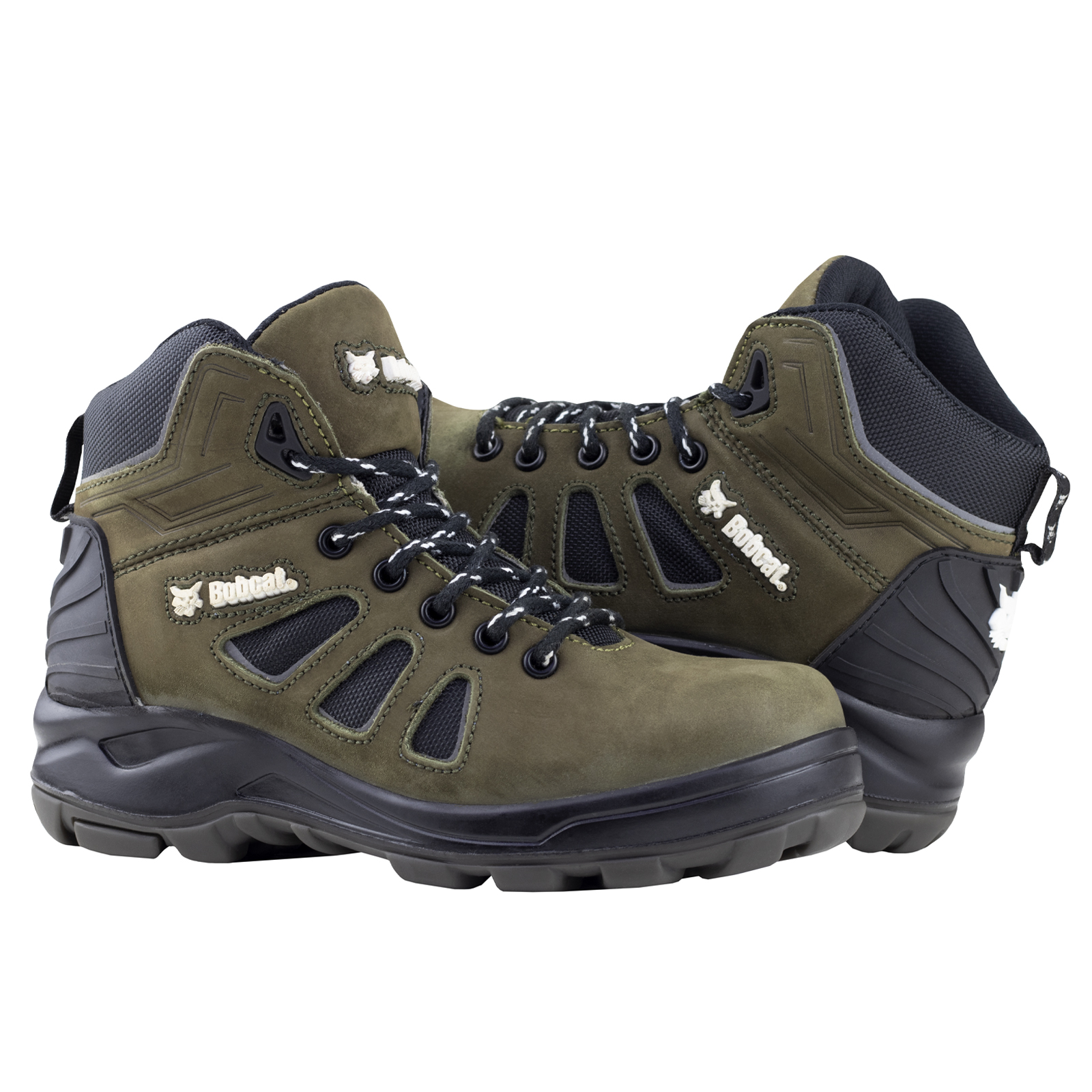 Botas Dieléctricas Bobcat Casquillo Poliamida B1400 Verde Protección Seguridad