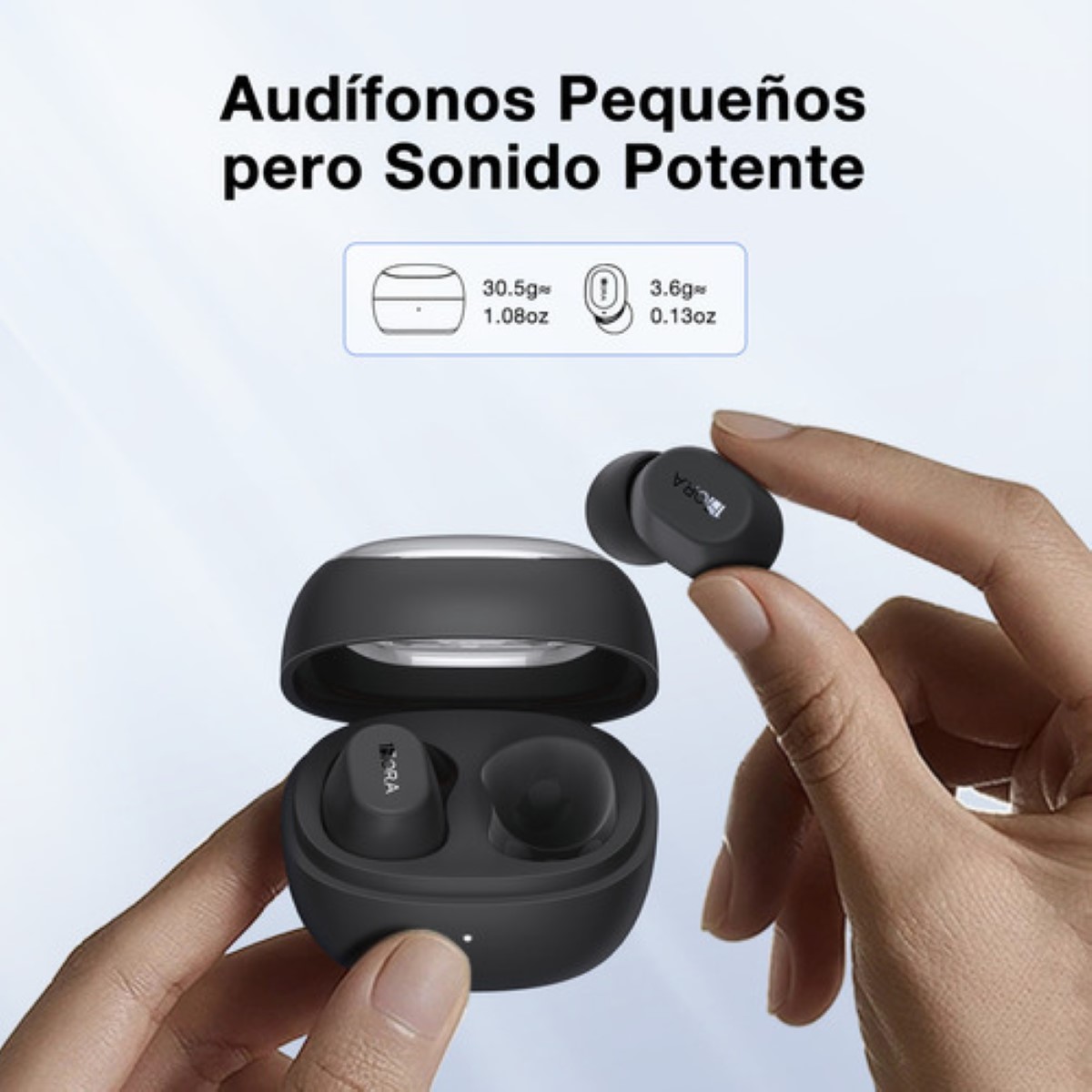 Audifonos Inalambricos In Ear Manos Libres Bluetooth 5.3 Color Negro