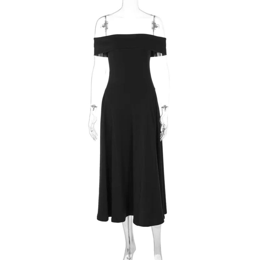 VESTIDO MIDI ELEGANTE DE FIESTA