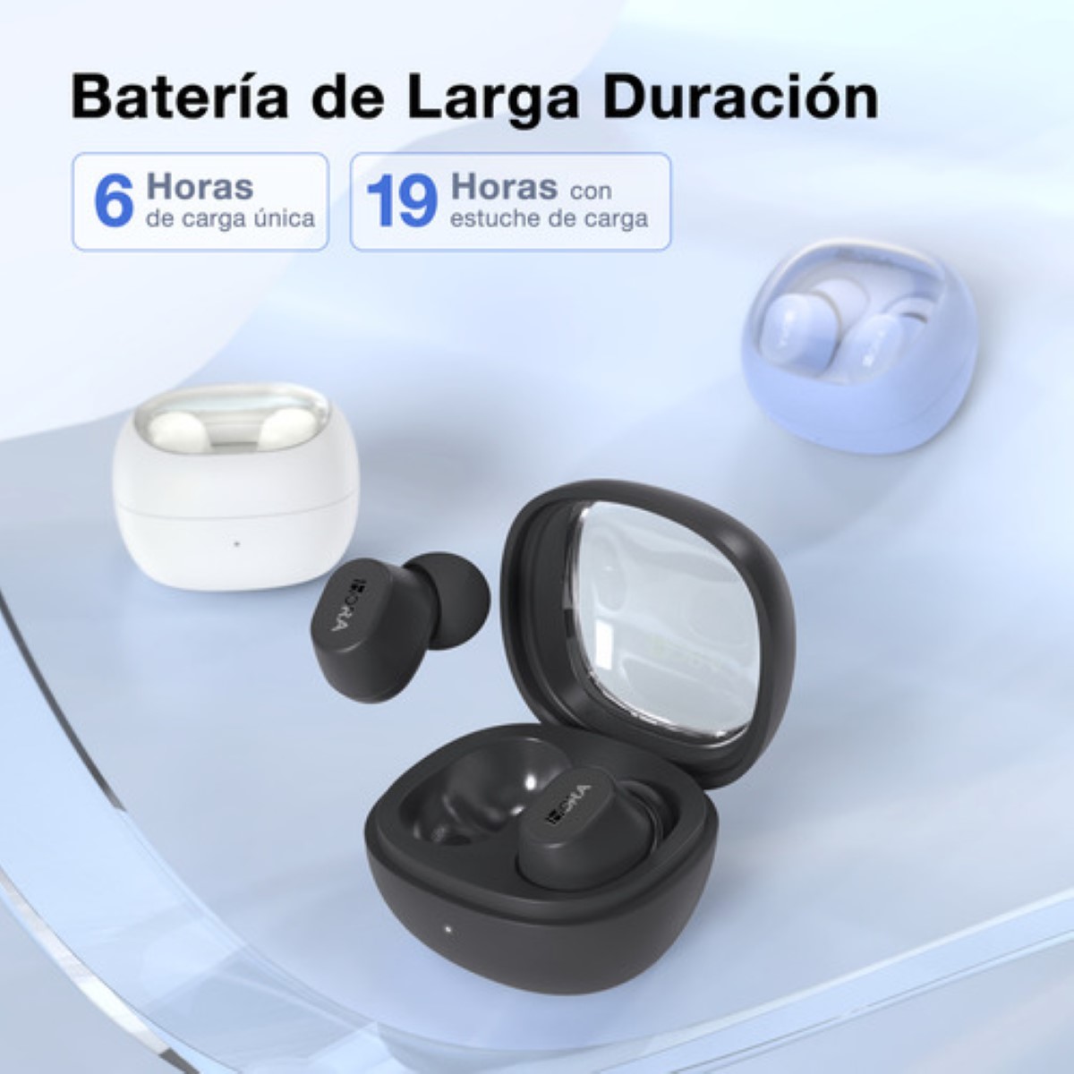 Audifonos Inalambricos In Ear Manos Libres Bluetooth 5.3 Color Negro