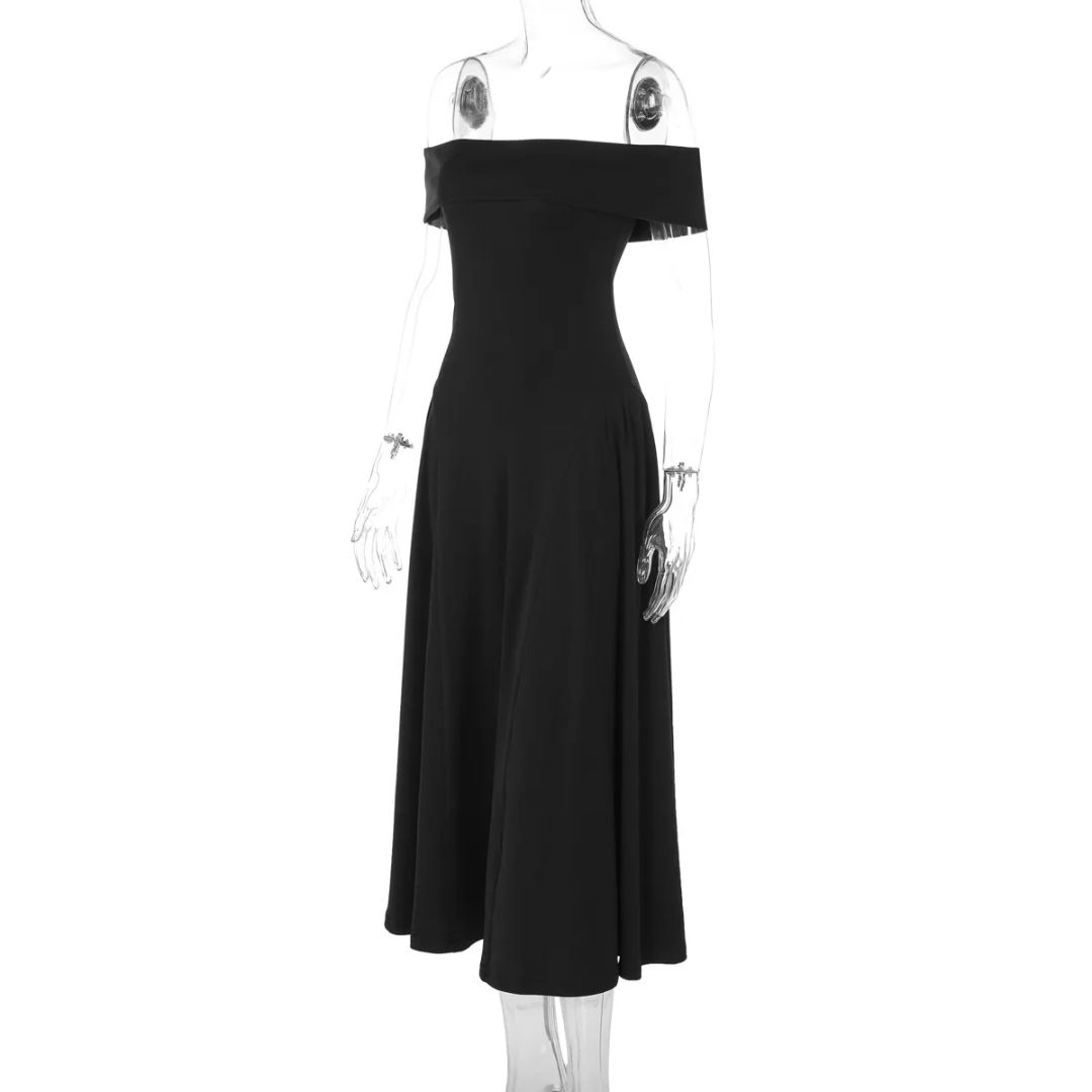 VESTIDO MIDI ELEGANTE DE FIESTA
