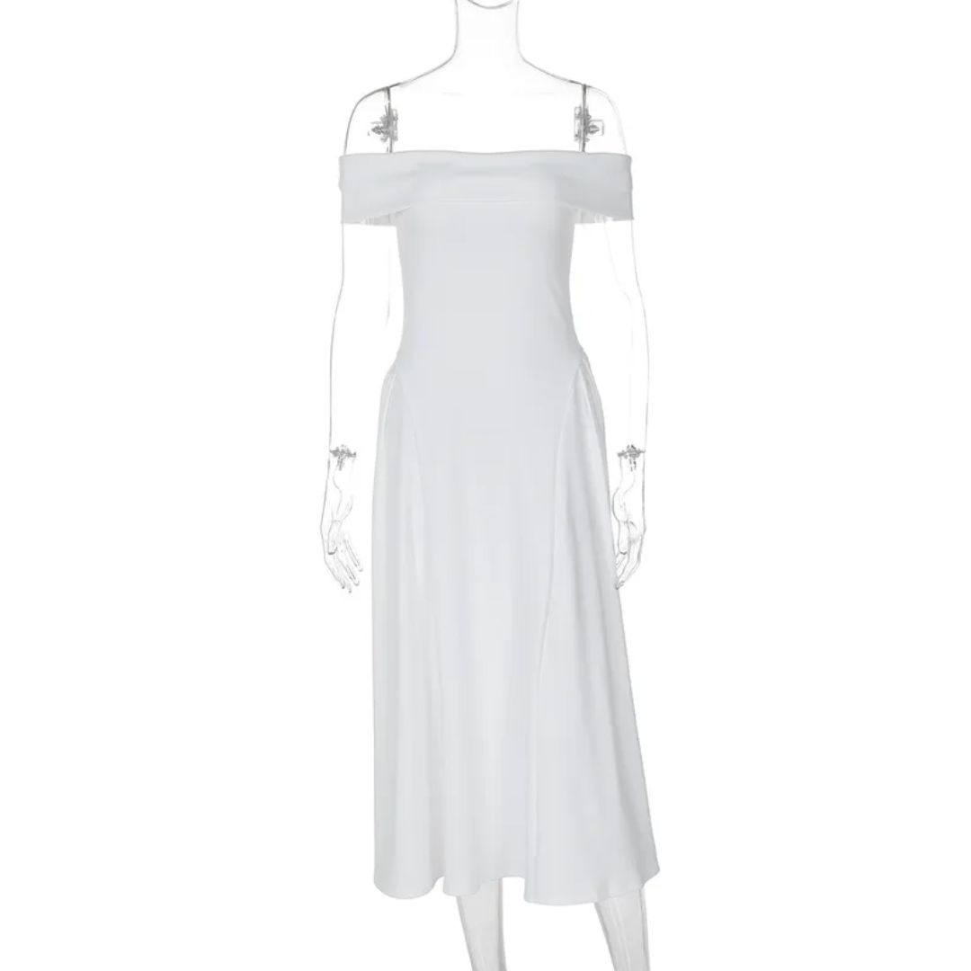 VESTIDO MIDI ELEGANTE DE FIESTA