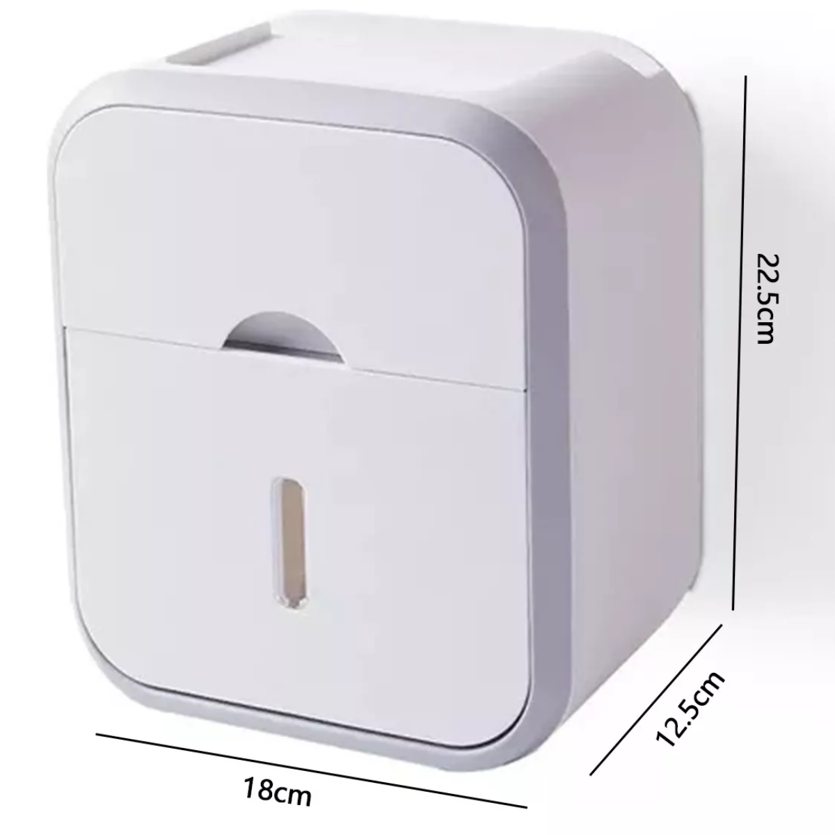 Despachador Dispensador De Papel Higienico Con Soporte Cajon