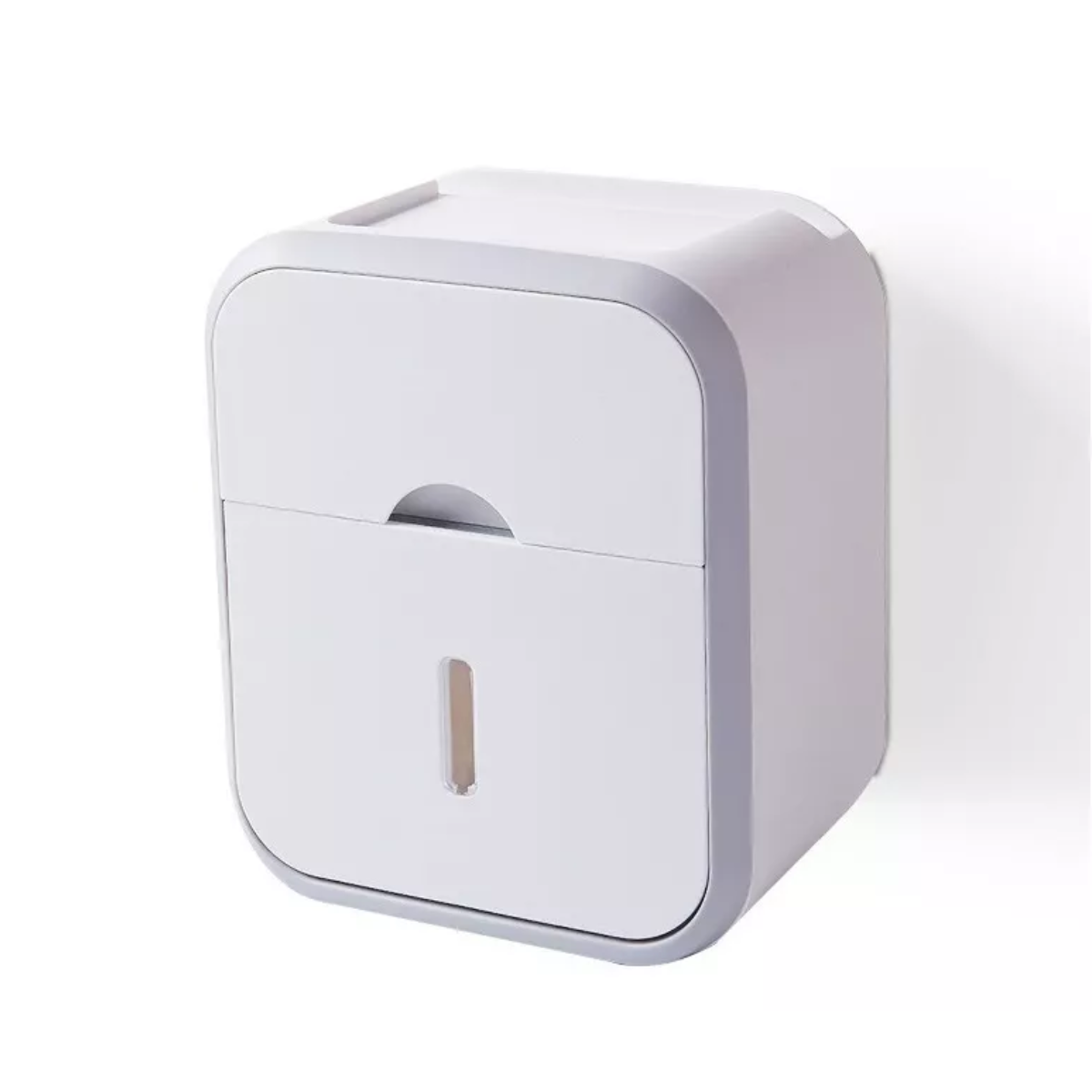 Despachador Dispensador De Papel Higienico Con Soporte Cajon