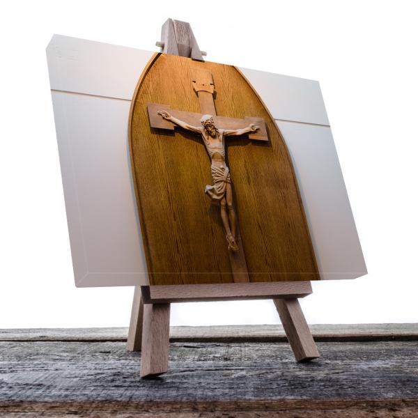 Cuadro Decorativo Religioso Jesús Crucifixión #5 45 X 30