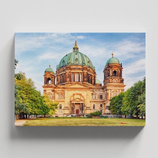 Cuadro Decorativo Religioso Catedral de Berlin 60 X 40