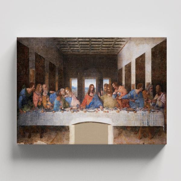 Cuadro Decorativo La última Cena Leonardo da Vinci  60 X 40