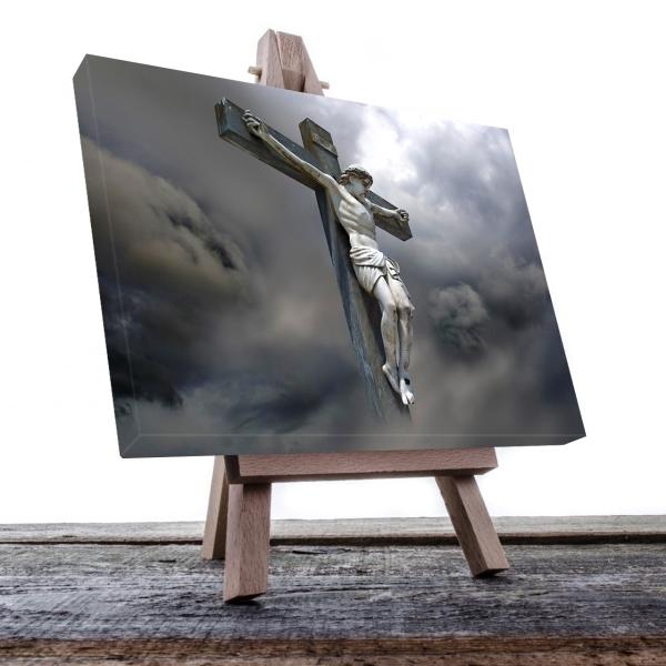 Cuadro Decorativo Religioso Jesús Crucifixión #4 60 X 40
