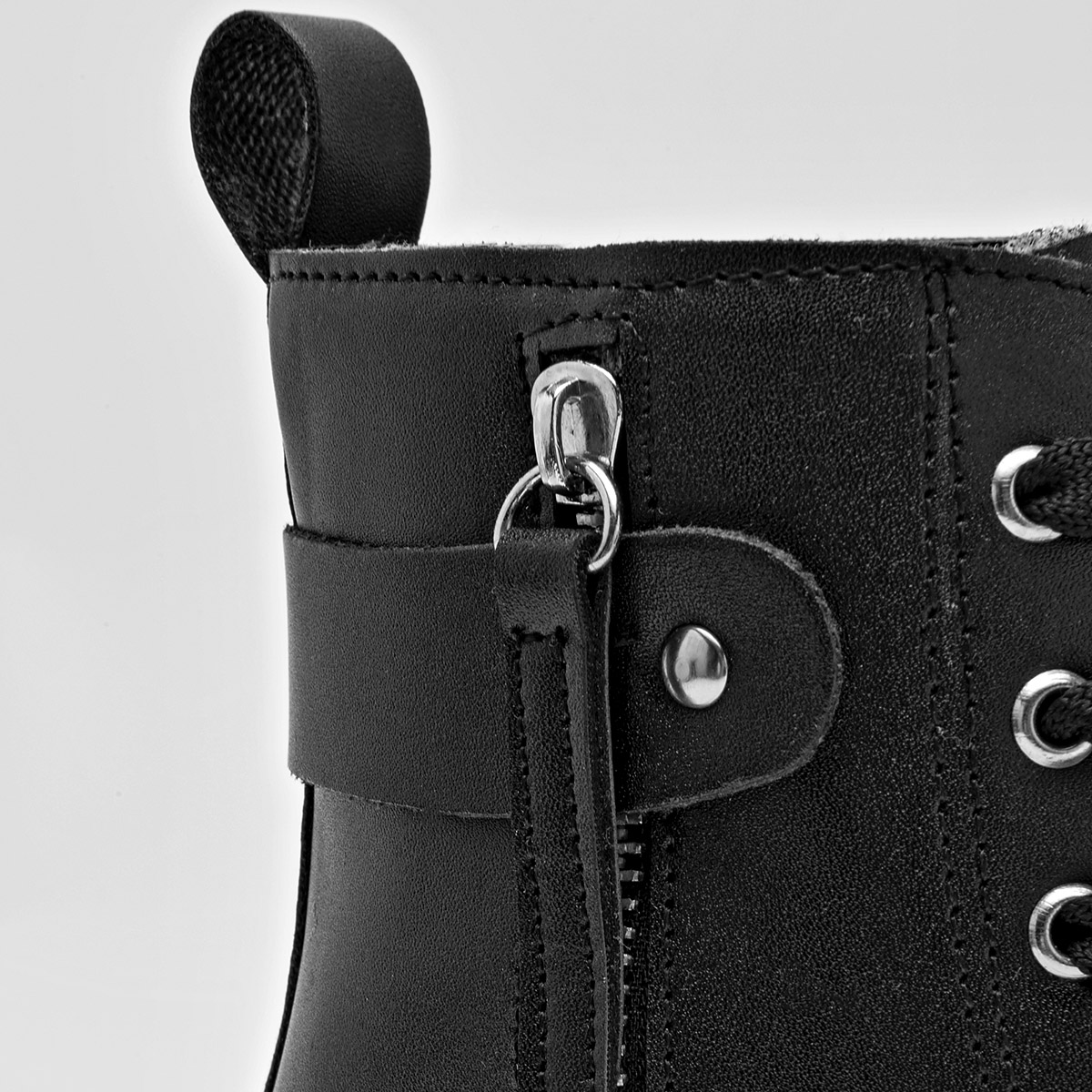 Rojo Cereza Botin Urbano Mujer Tacon 4cm Tubo 15cm colot Negro E9