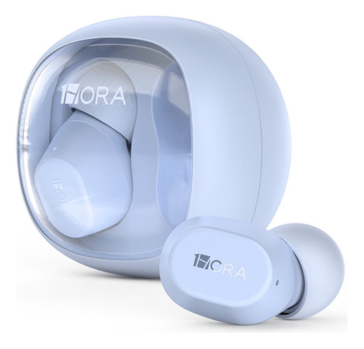 Audifonos Inalambricos In Ear Manos Libres Bluetooth 5.3 Color azul claro