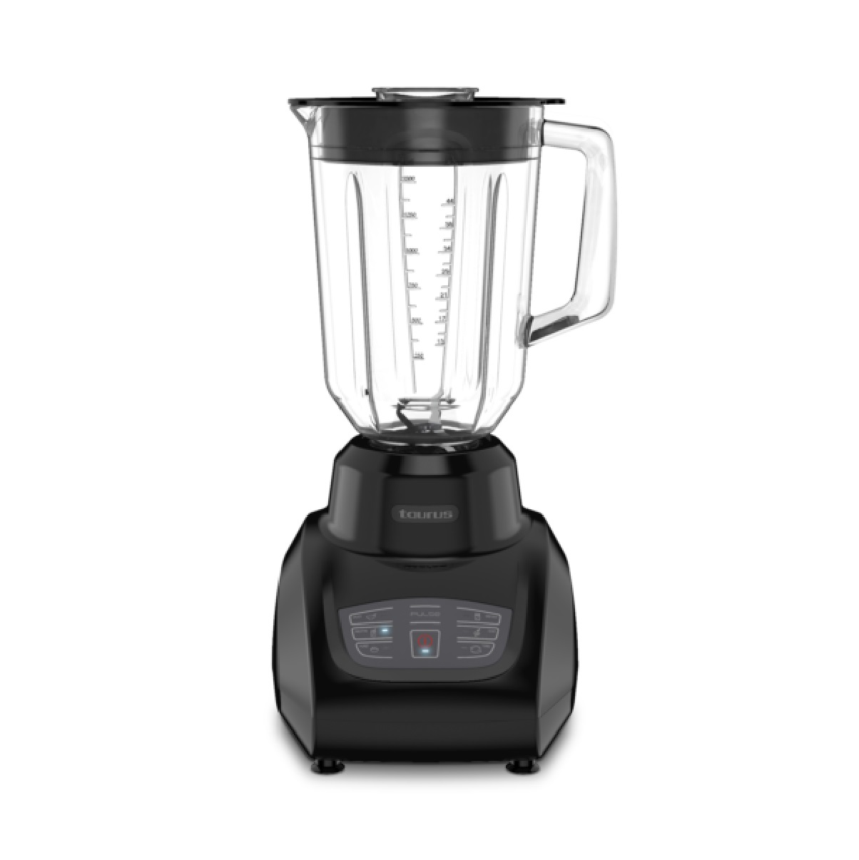 LICUADORA TAURUS SEVILLA LIC VASO VIDRIO 550W / 5 PROGRAMAS NEGRO ORTF2